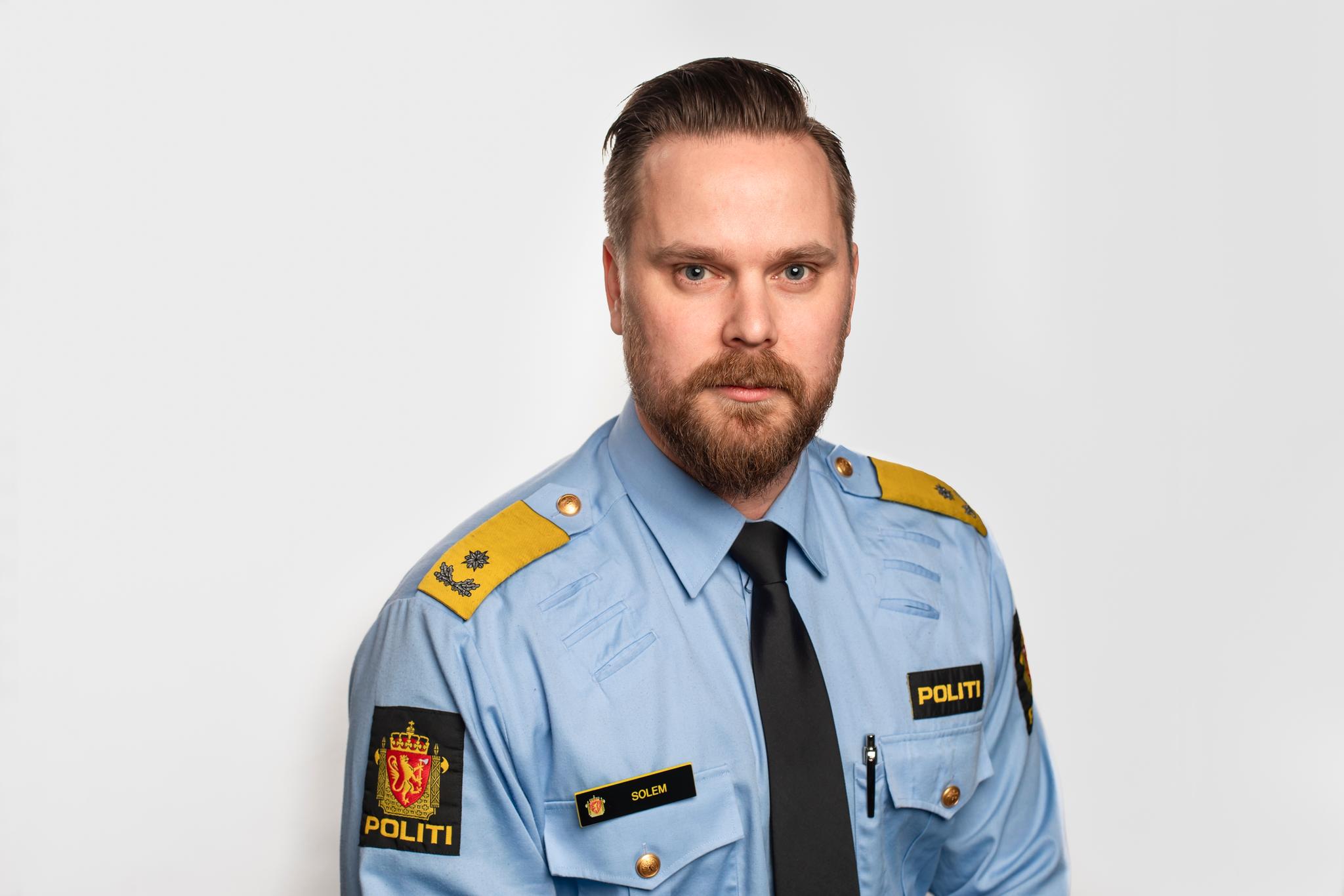 Visepolitimester Geir Solem i Øst politidistrikt 