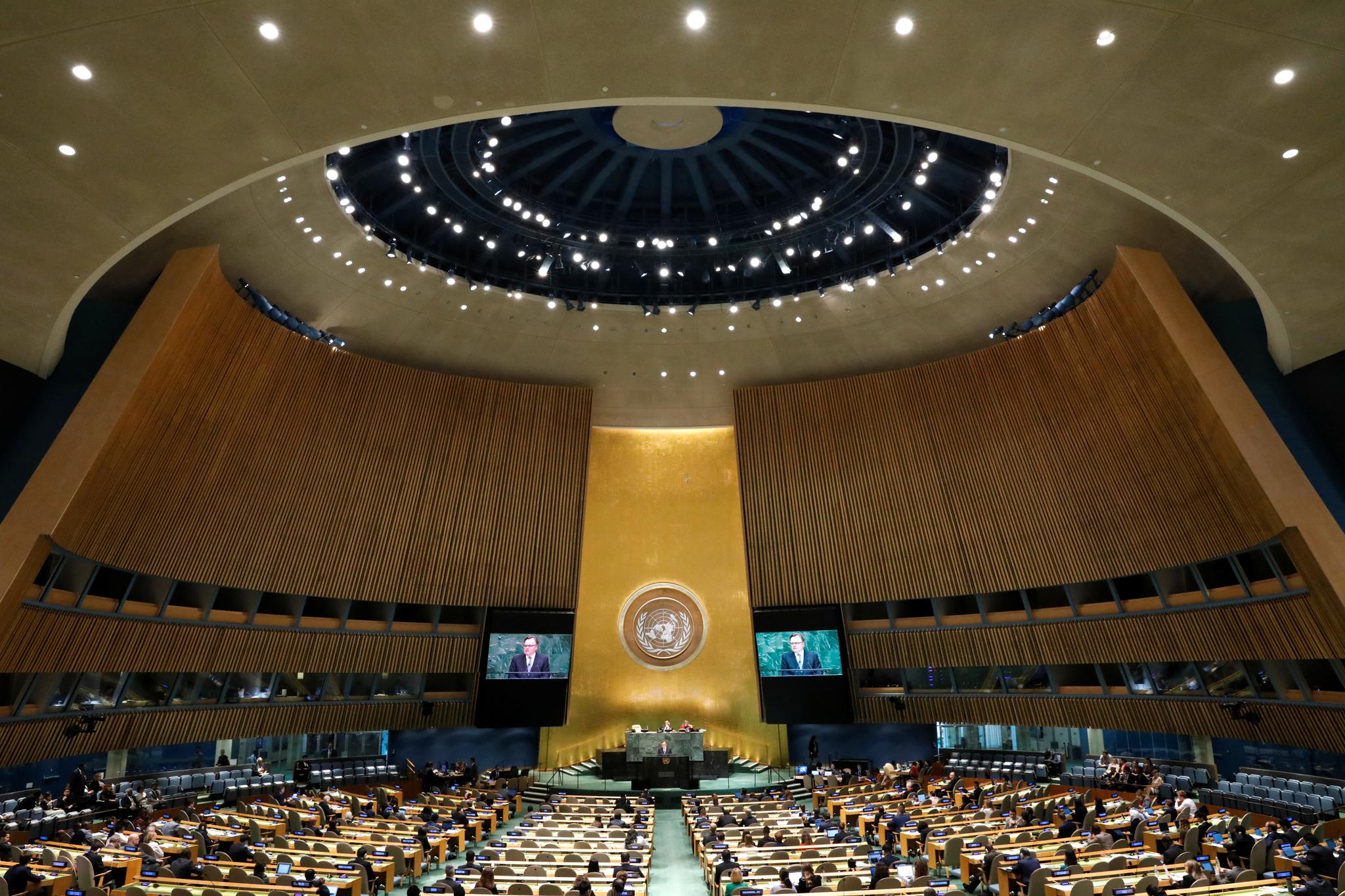 FNs generalforsamling er en viktig arena, også for Norge i migrasjonsspørsmål.