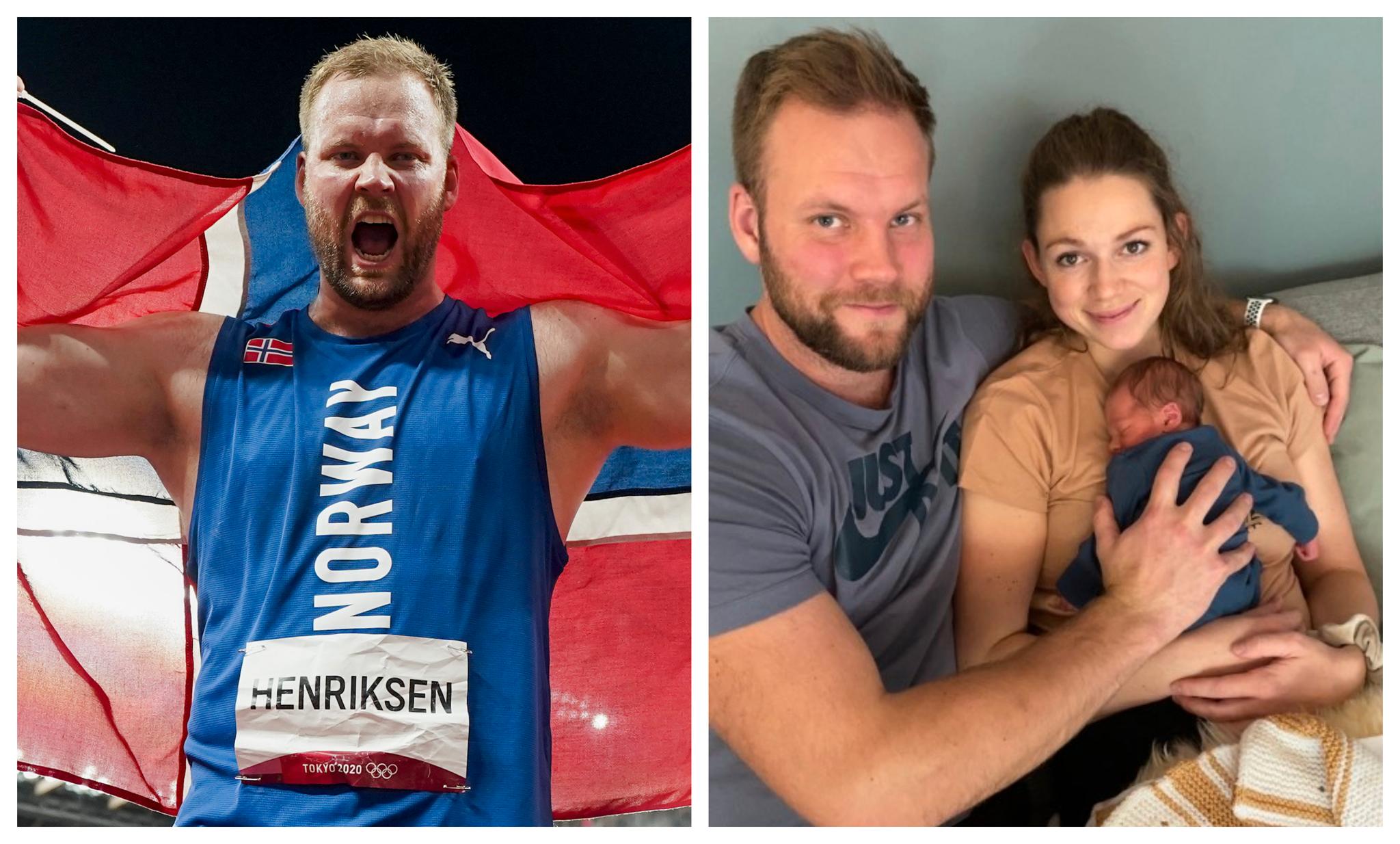 SØLV: Eivind Henriksen tok OL-sølv ti måneder etter han ble far.