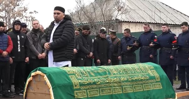 This is Putin’s Muslim army.  Now they are dying in the Russian holy war.
