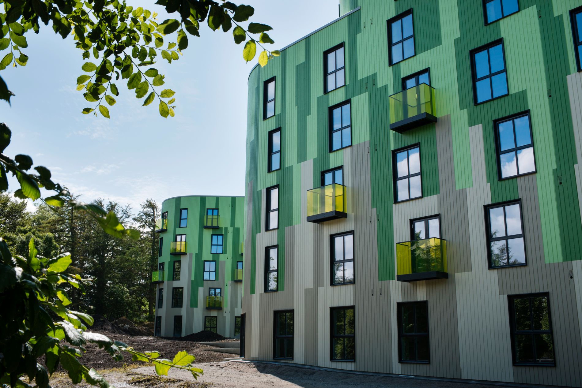 Det er fem år siden sist SiS fikk nye studentboliger, da i Sandnes og her på Bjergsted. 160 nye boliger stå klare til studiestart på Gosenmyra på Ullandhaug. 