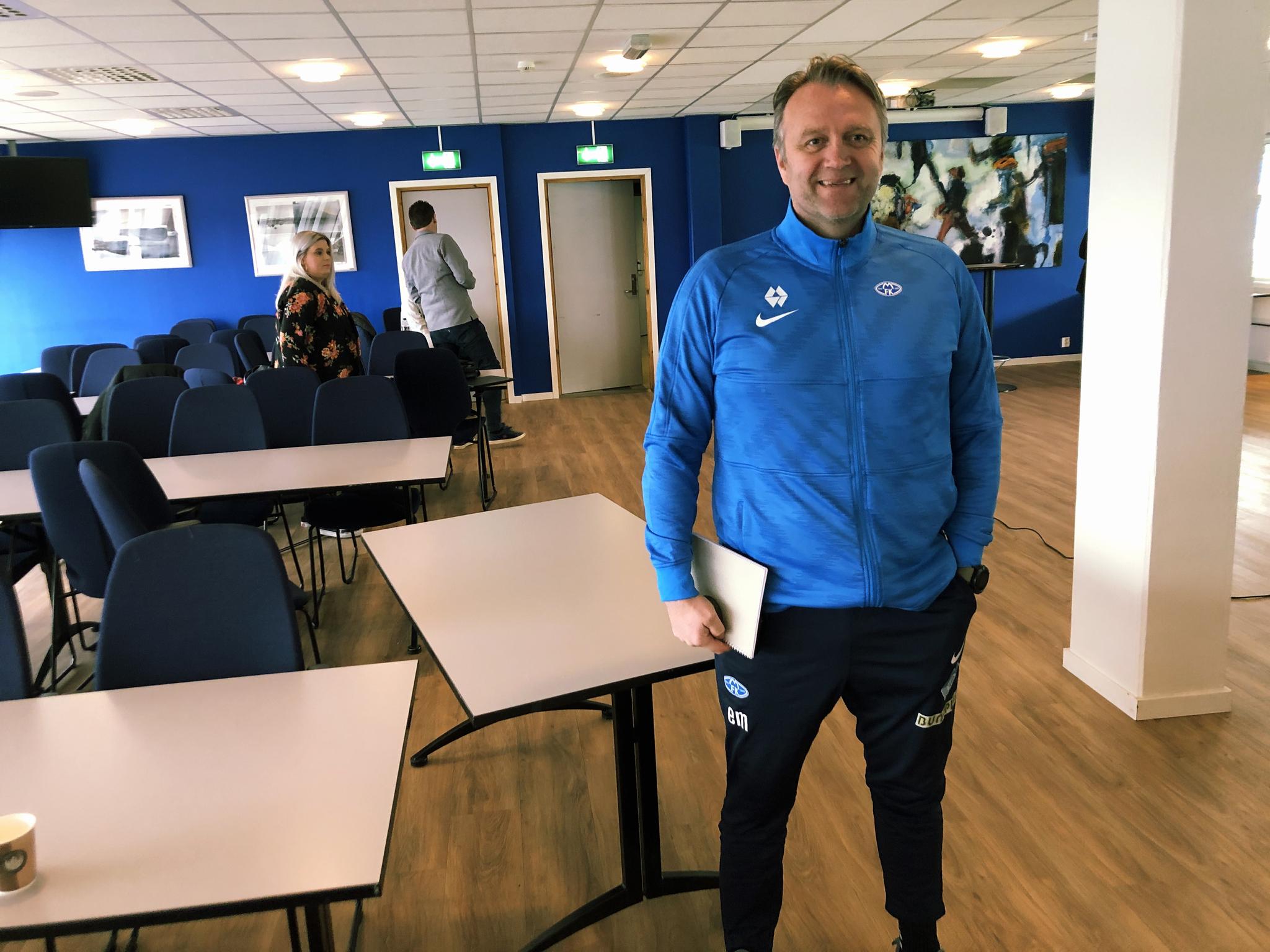 Molde-trener Erling Moe er godt fornøyd med nyheten fra Norges Fotballforbund.