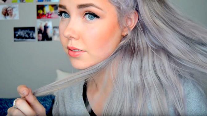 Emilies Youtube-tutorial har over 18.000 views, og forklarer enkelt hvordan man frisker opp håret til våren.