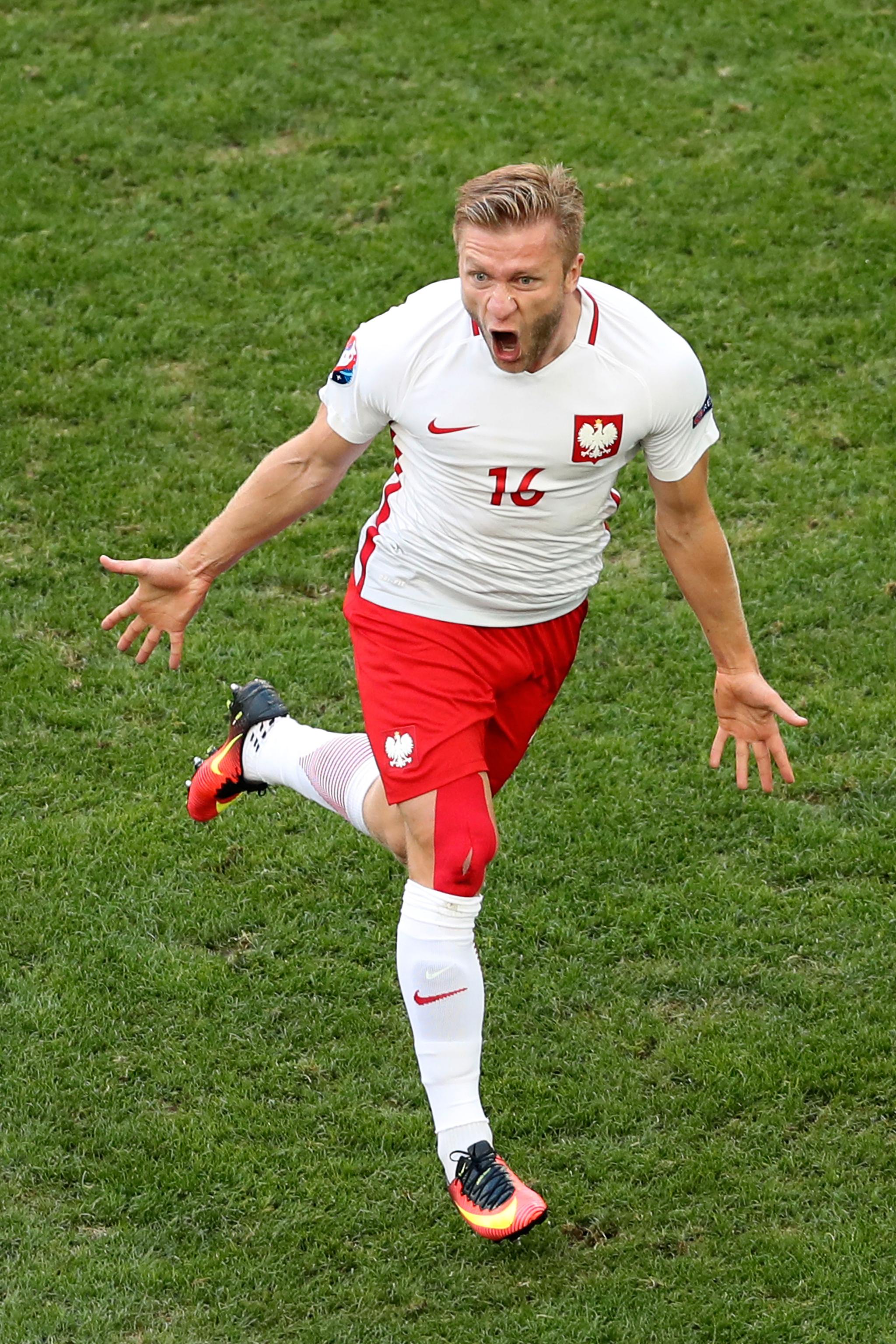 Jakub Blaszczykowski ble matchvinner for Polen mot Ukraina.