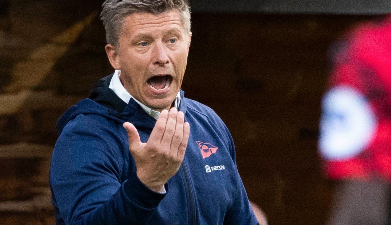 DELTAR: FFK-trener Mikkjal Thomassen.