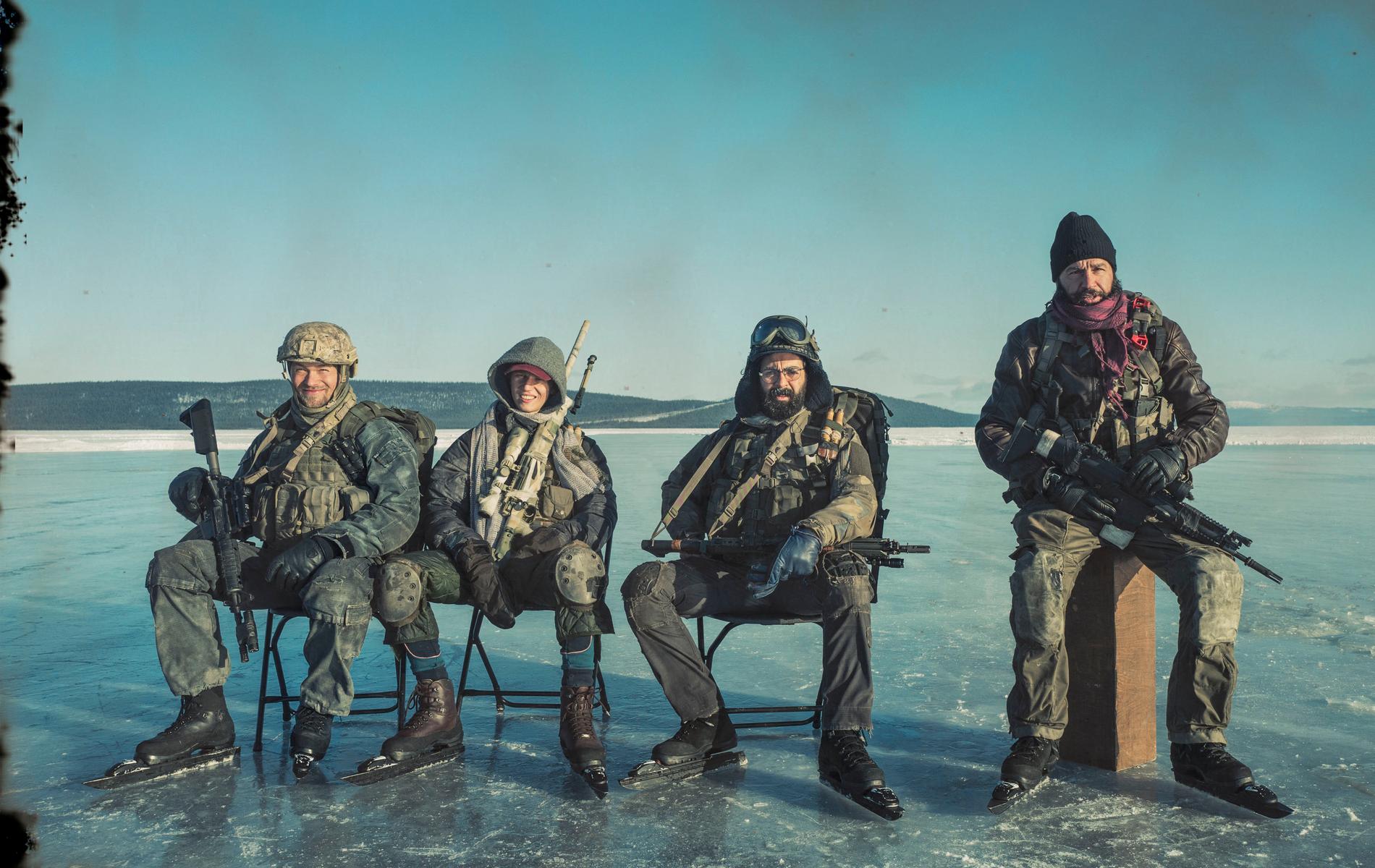 Jakob Oftebro spiller soldat som kan redde en forfrossen verden i «Svart krabbe», den svenske Netflix-filmen som har Noomi Rapace i hovedrollen. 
