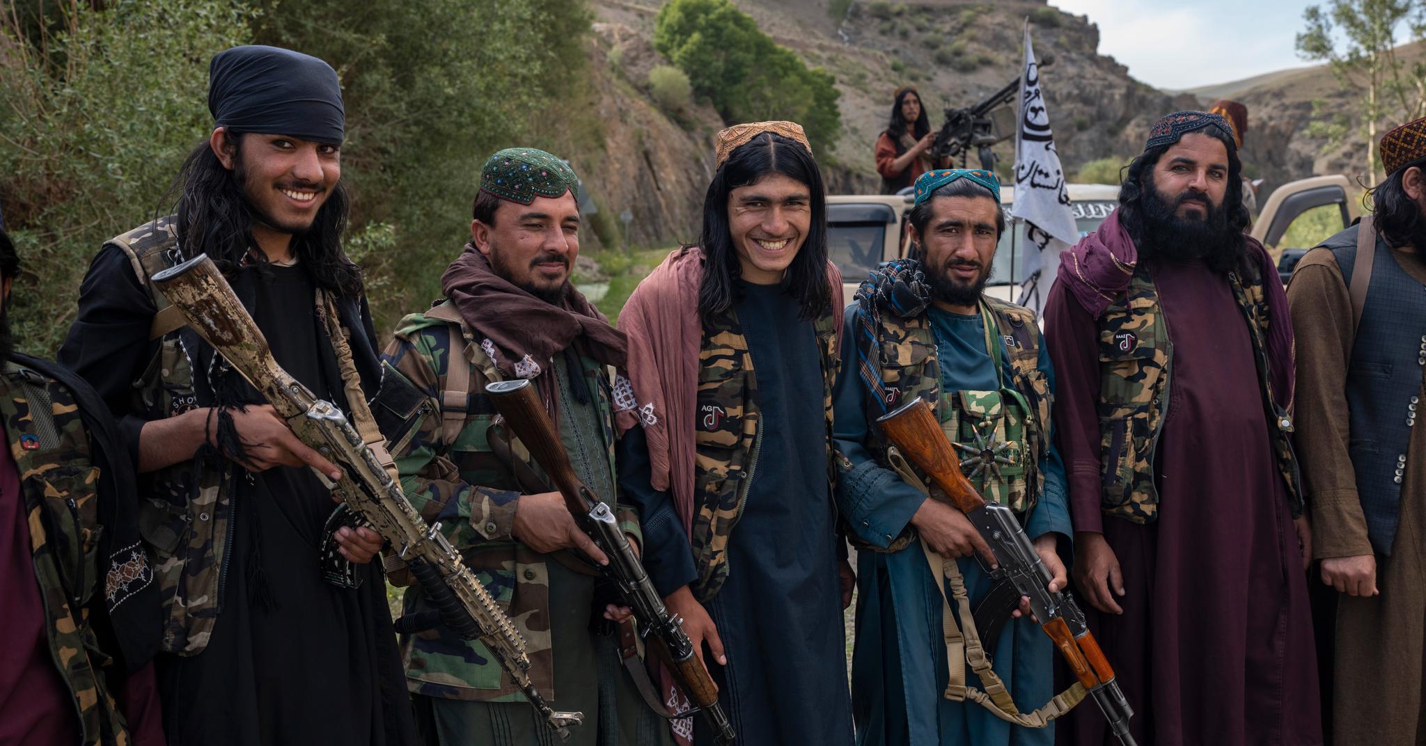 Ifølge rapporten er ikke alle medlemmene av Taliban like smilende som dem på bildet. 