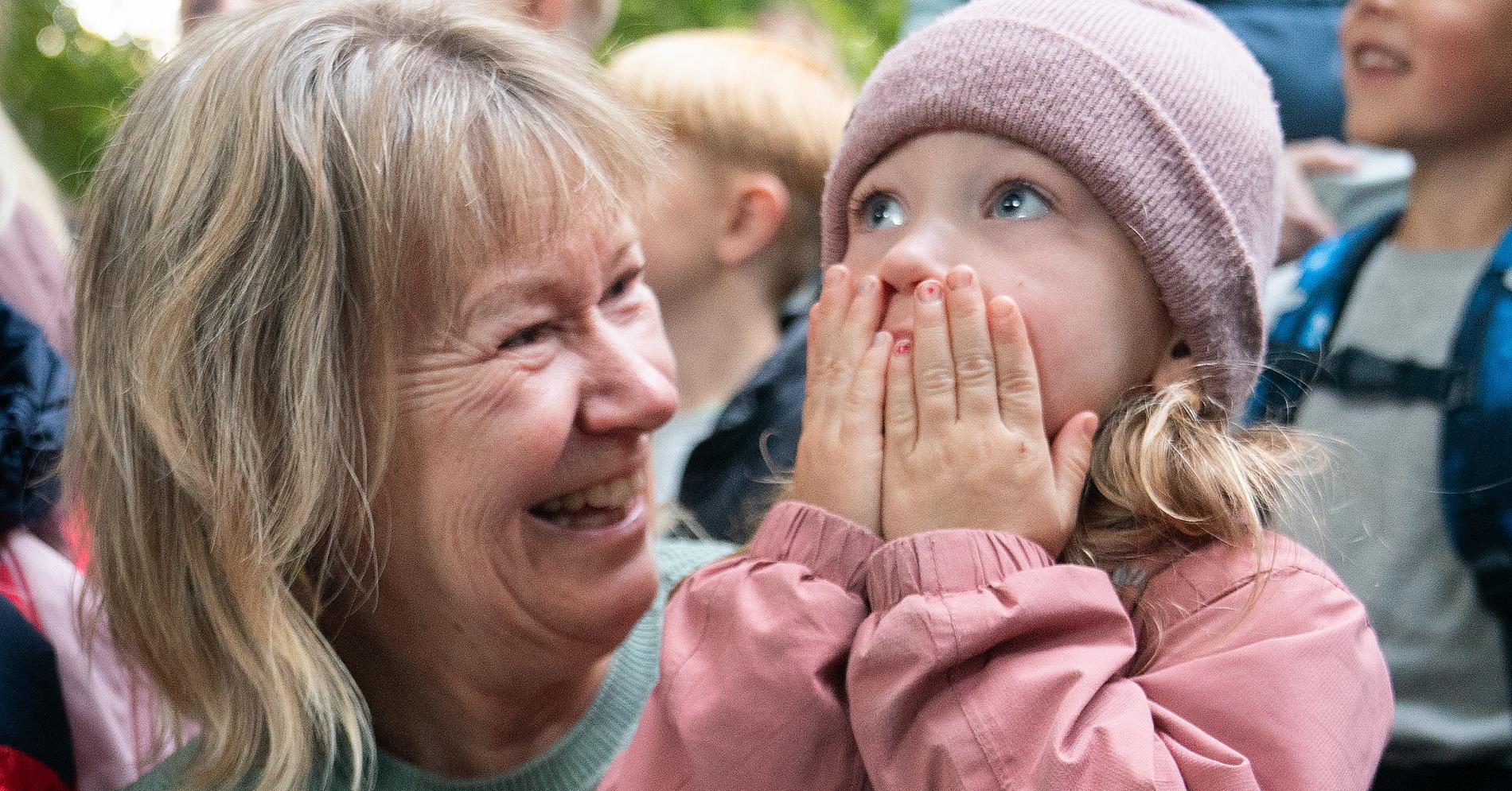 Spennende på Eventyrstien: Da trollene brølte ble Hermine skremt