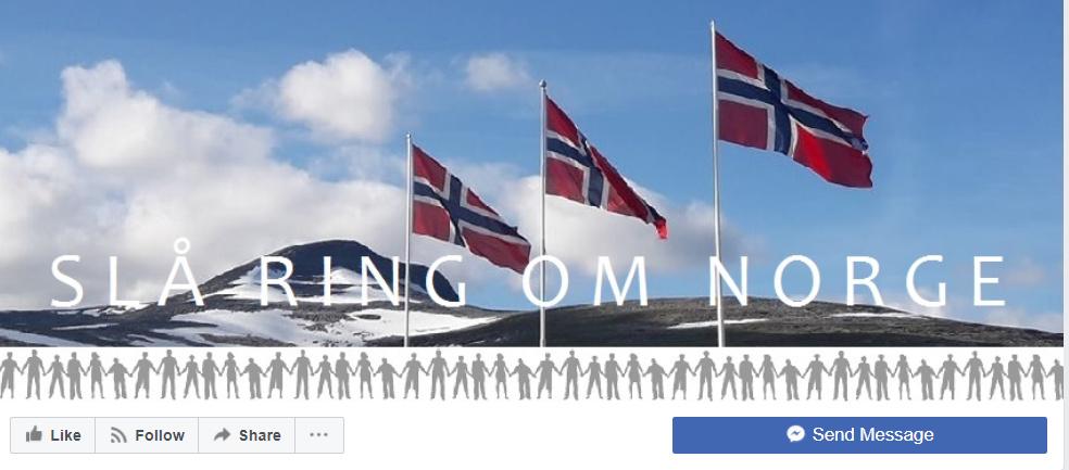 En av Facebook-gruppene der oppfordringer om blomsterstøtte til Listhaug er spredt det siste døgnet, fremstår med klart islam- og innvandringsfiendtlig budskap.