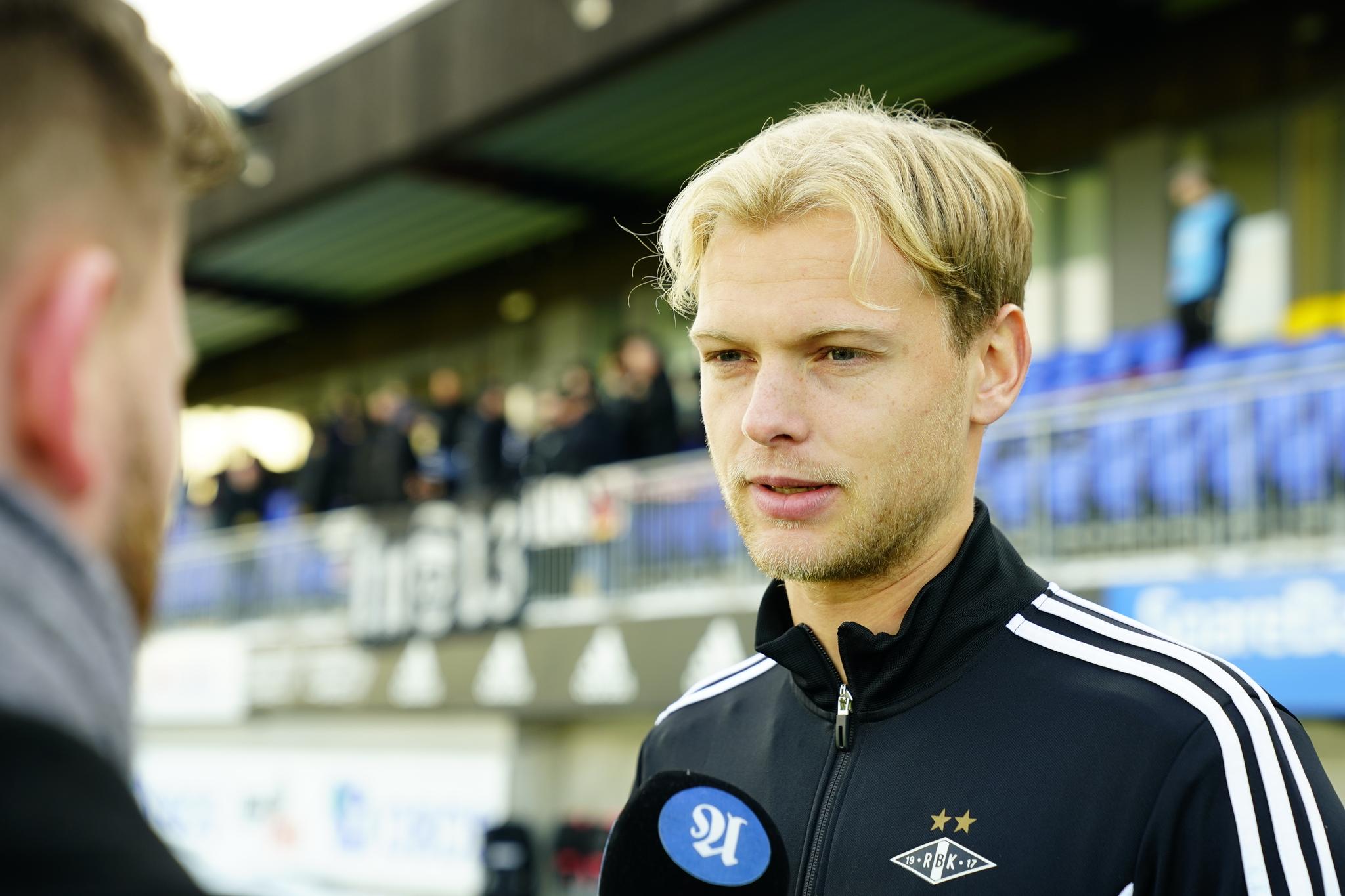 Morten Bjørlo scoret RBKs første mot Kristiansund. Nå venter AaFK.