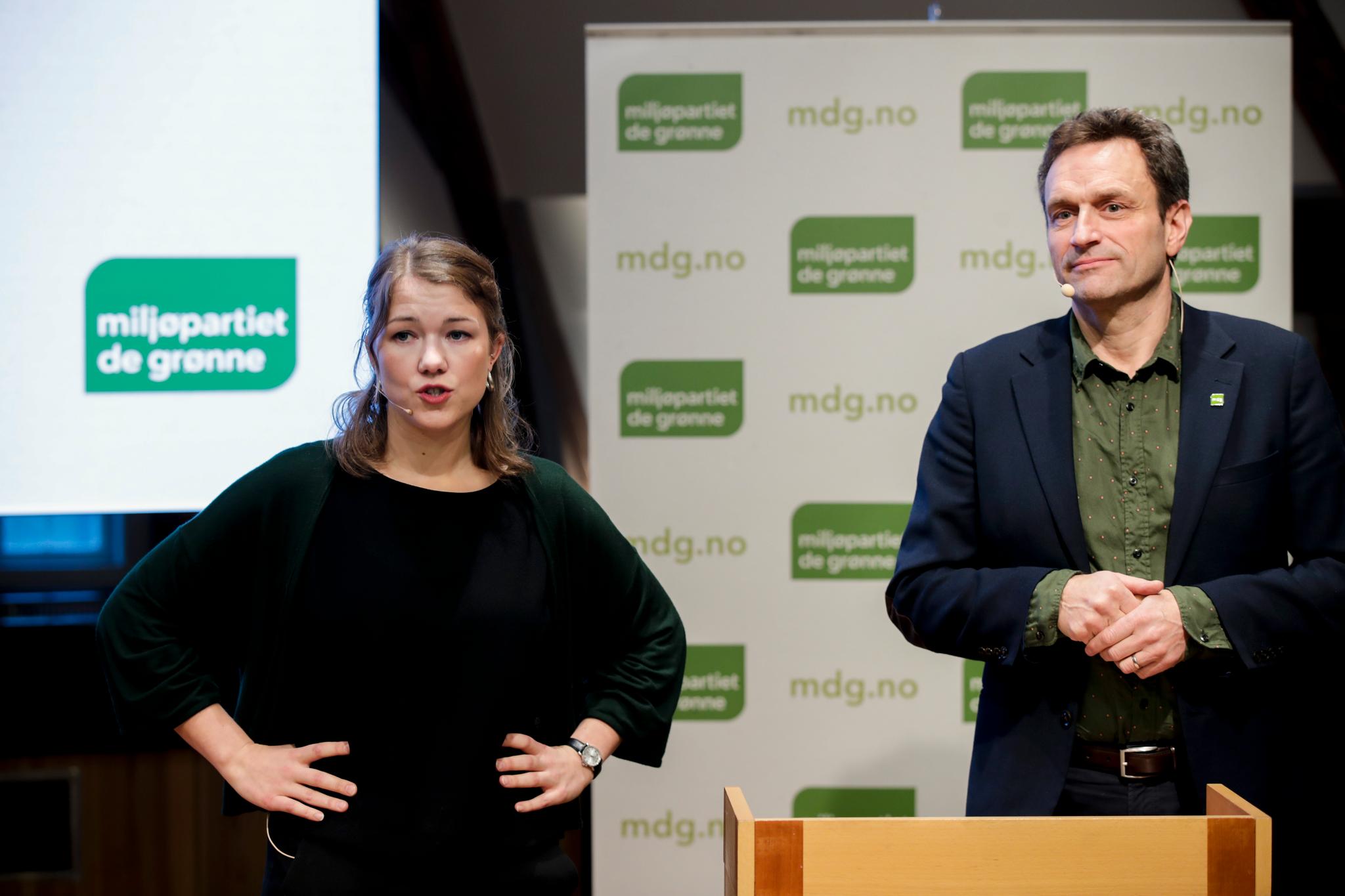 MDGs talspersoner Une Bastholm og Arild Hermstad stiller til valg som leder og nestleder.  