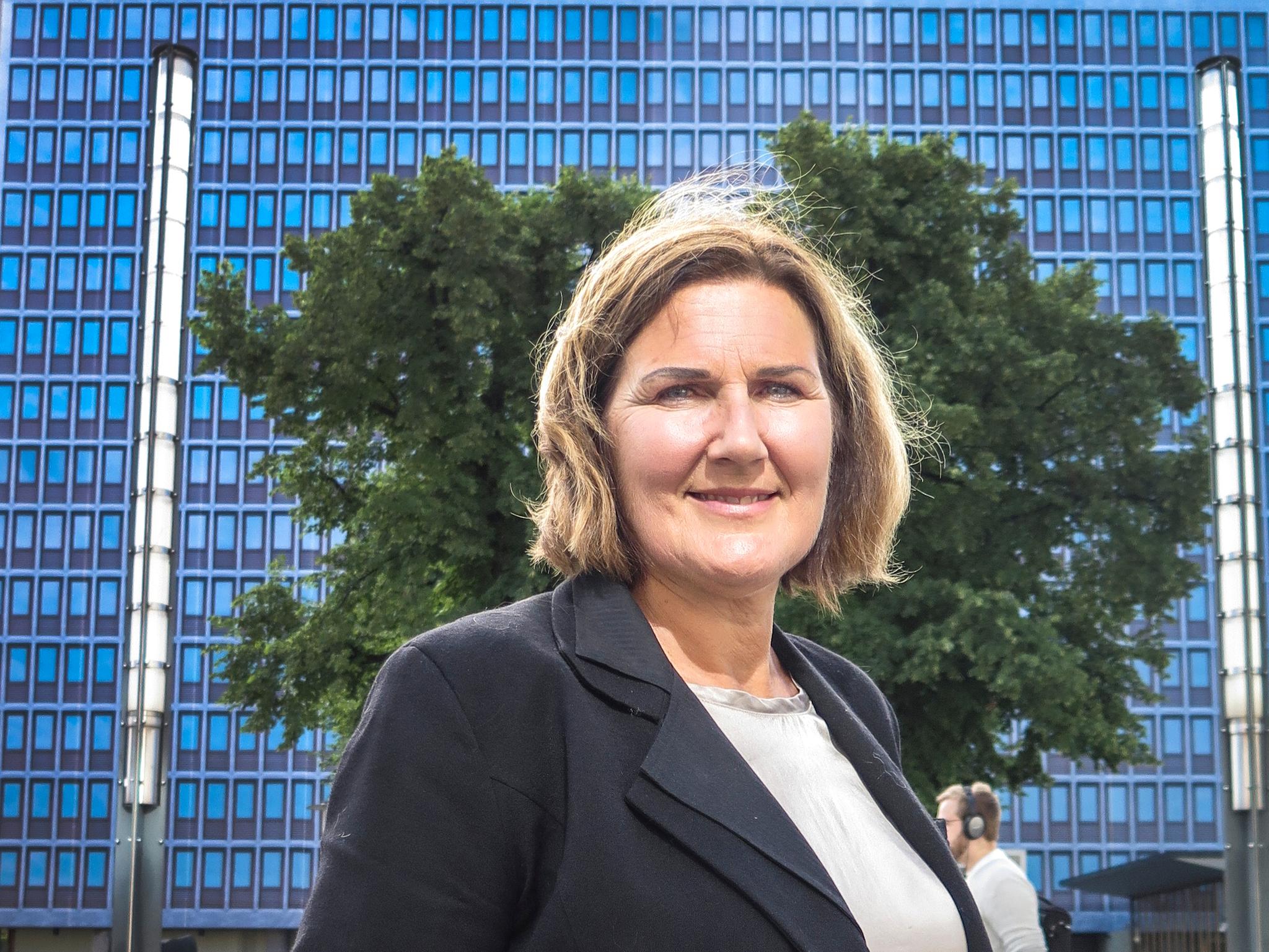 Ingrid Dahl Hovland er sjef for regjeringens veiselskap Nye Veier AS.