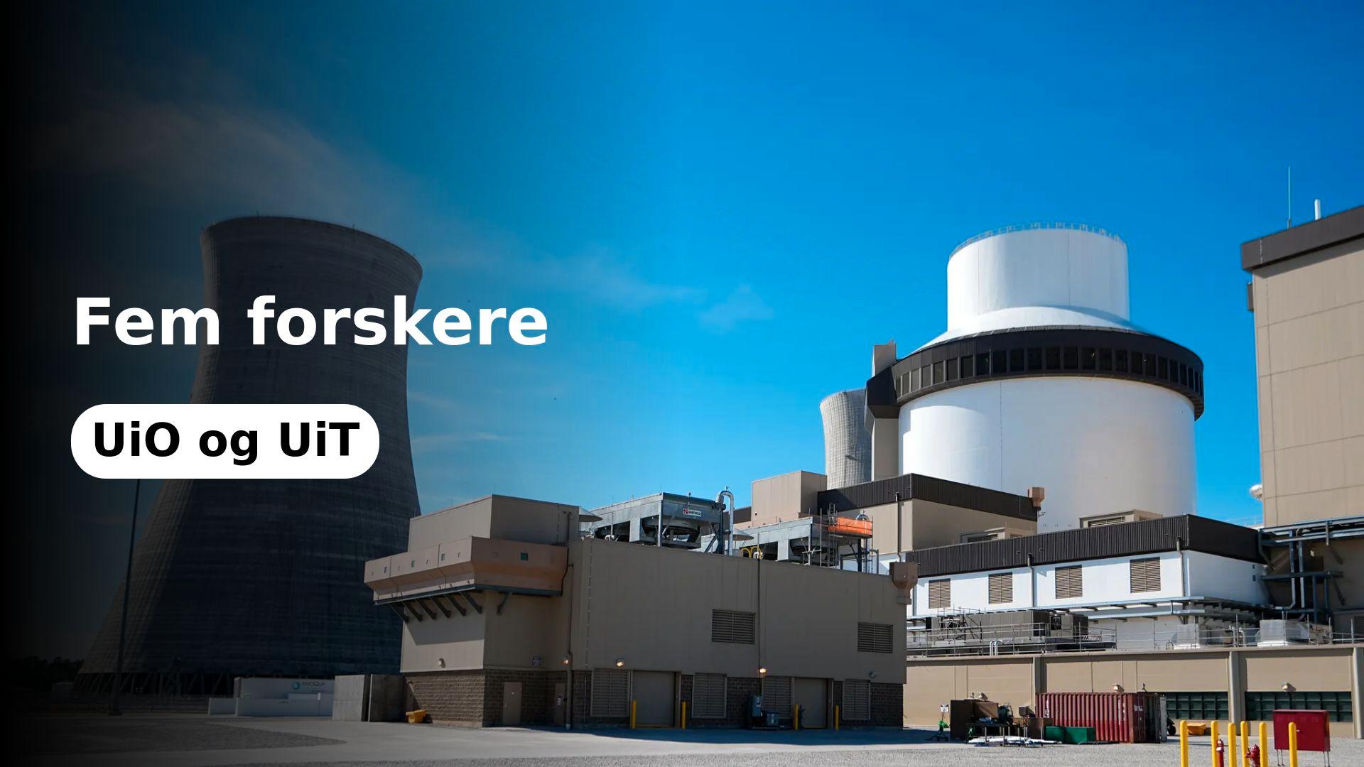 Nuclear power is not necessary for Norway.  It won’t come off either.