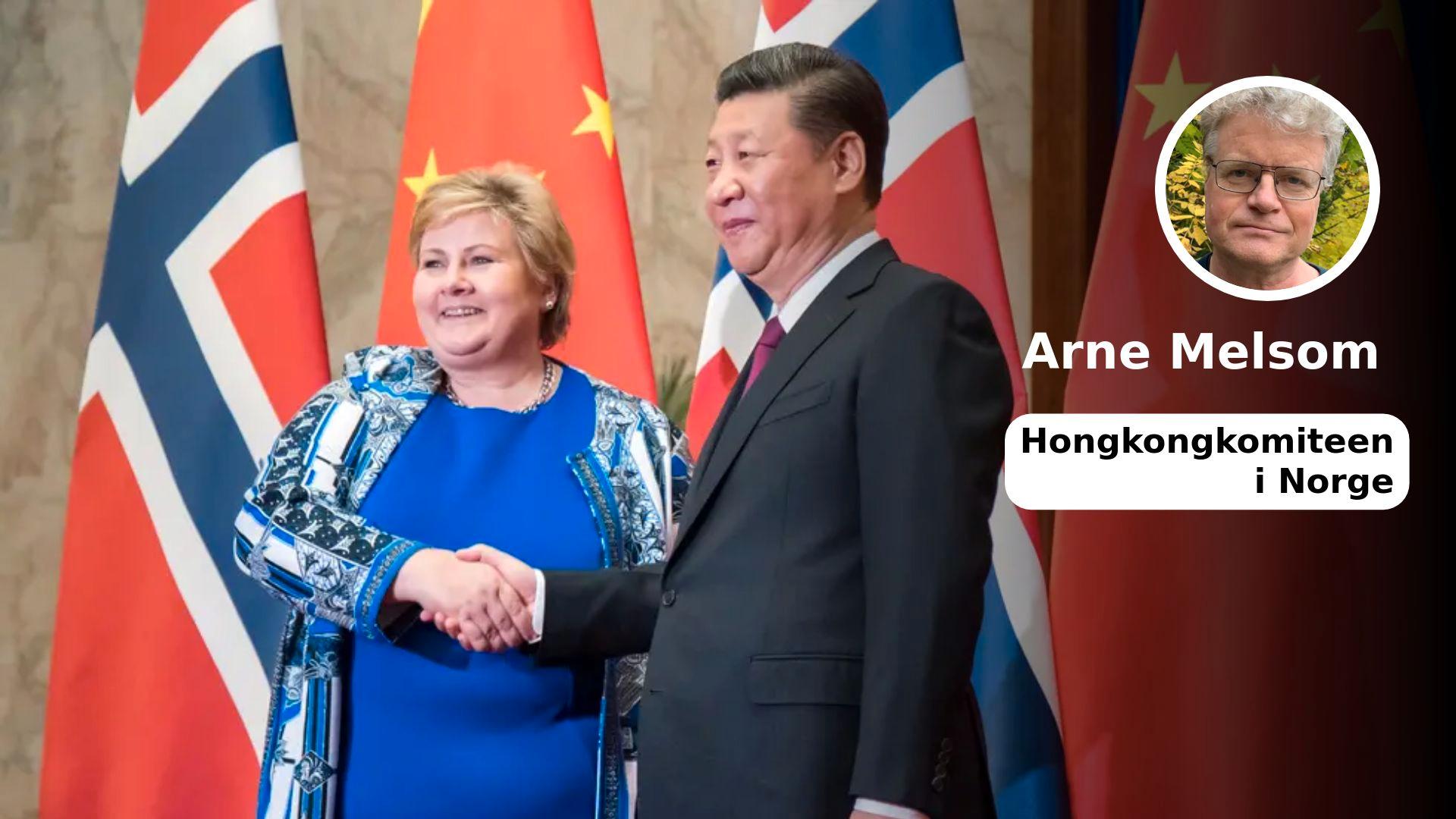 Normalization statement can no longer govern Norwegian policy in China