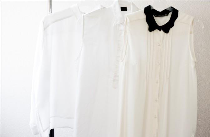 bluser Gå heller for basisplagg som hvite bluser og skjorter, fremfor de hypermoderne trendplaggene i dag. Foto: Lena Rustan Fidjestad