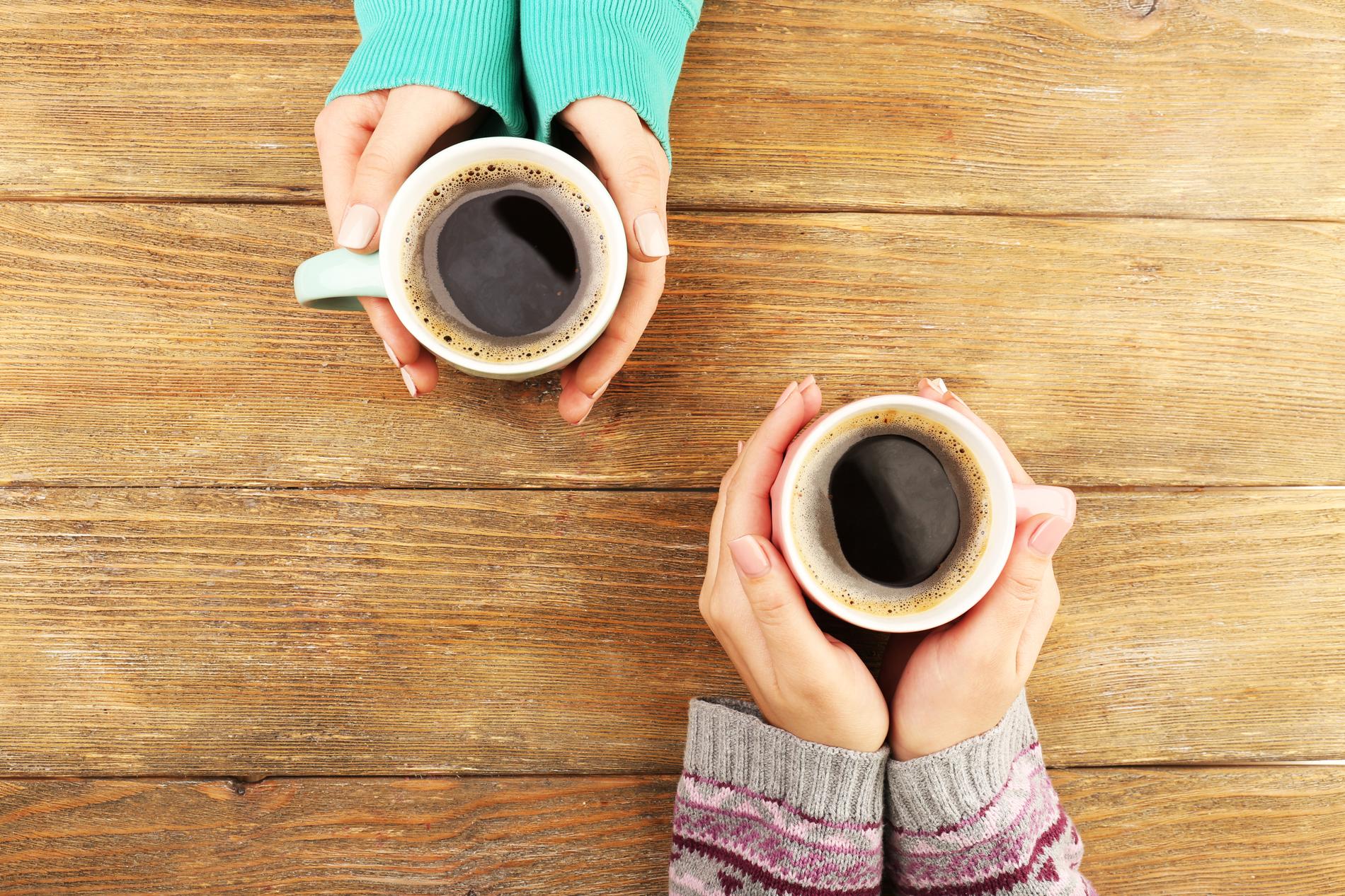SOSIALT: Kaffe kan samle mennesker, og det er positivt.