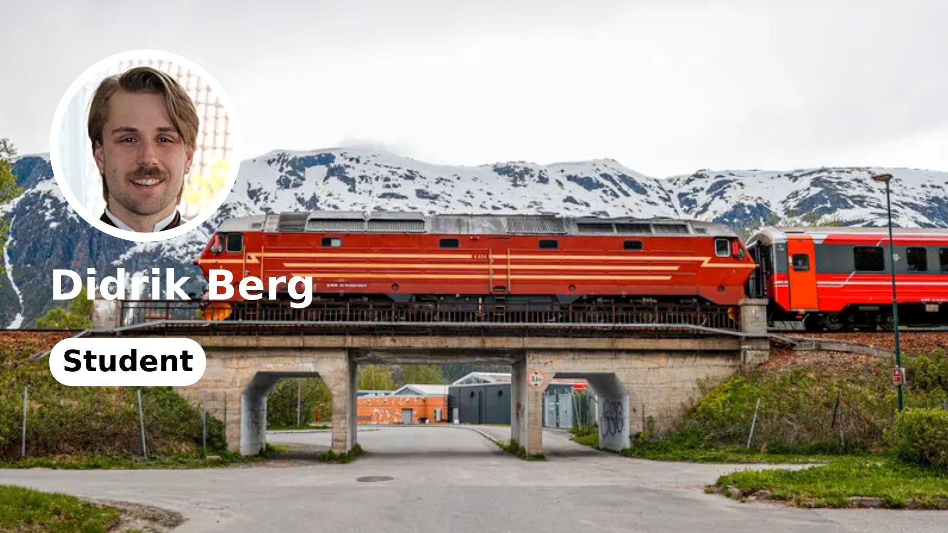 Jeg er lei av at Nordlandsbanen behandles som et sidespor