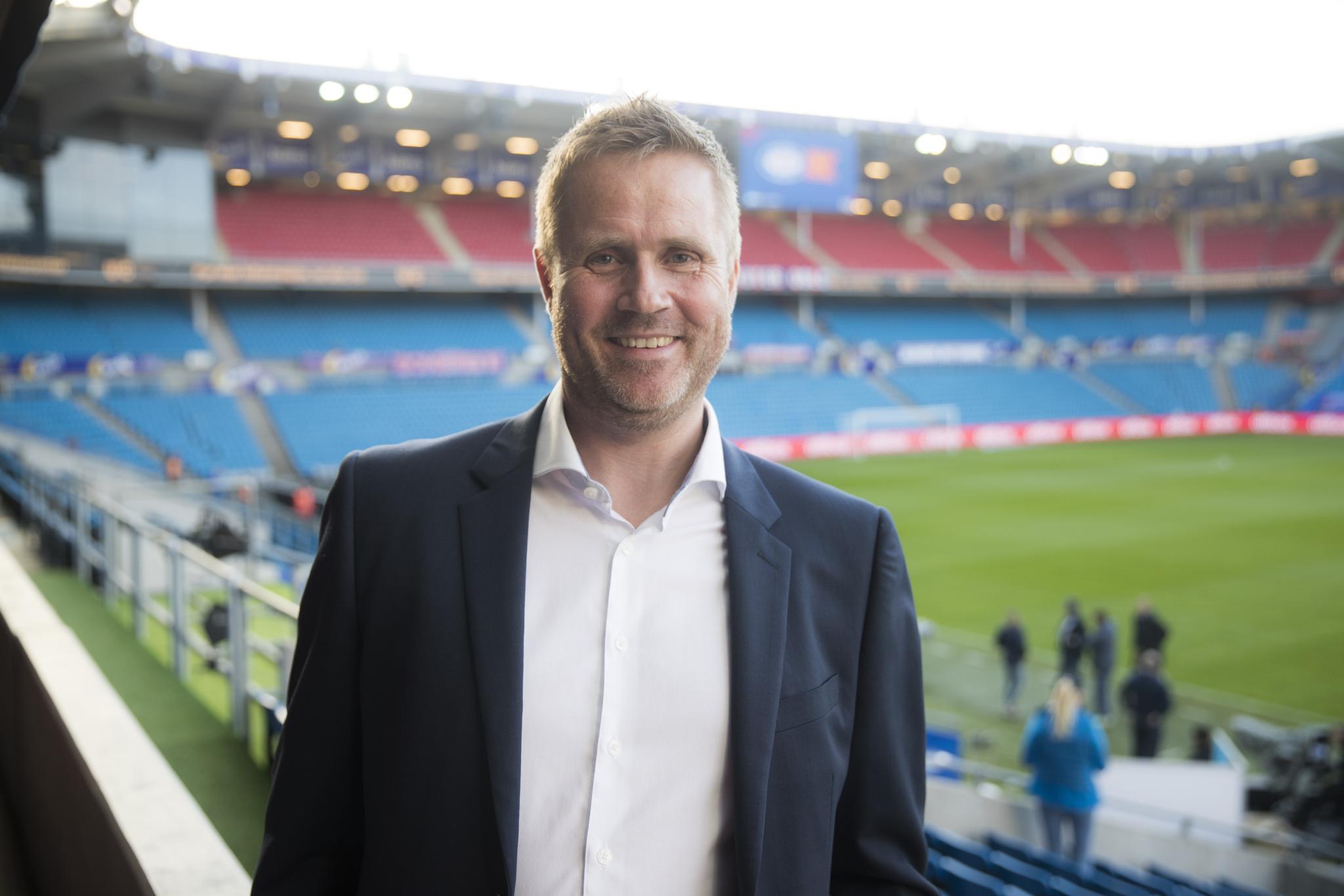 TAUS: Daglig leder Knut Kristvang vil ikke uttale seg om Fotball Medias salg av medierettigheter.