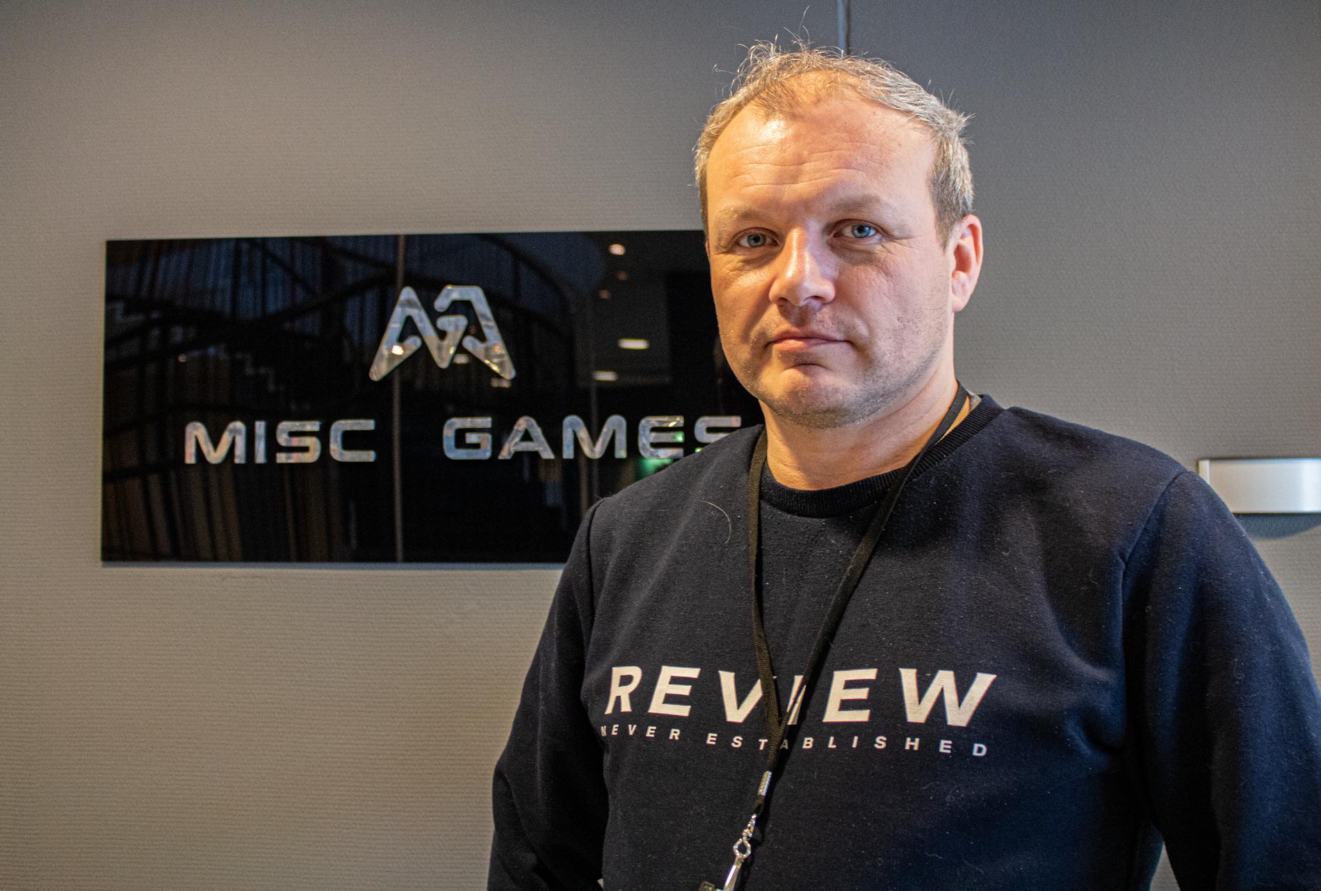 Grunnlegger og CEO i Misc Games, Gøran Myrland.