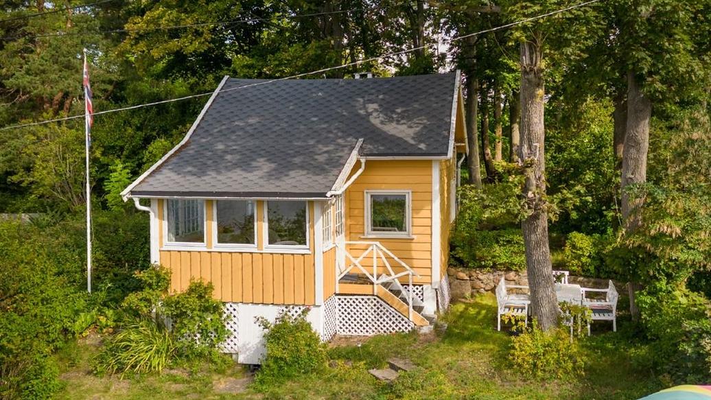 Hytte på 29 kvadratmeter i Indre Oslofjord solgt for 5,75 millioner