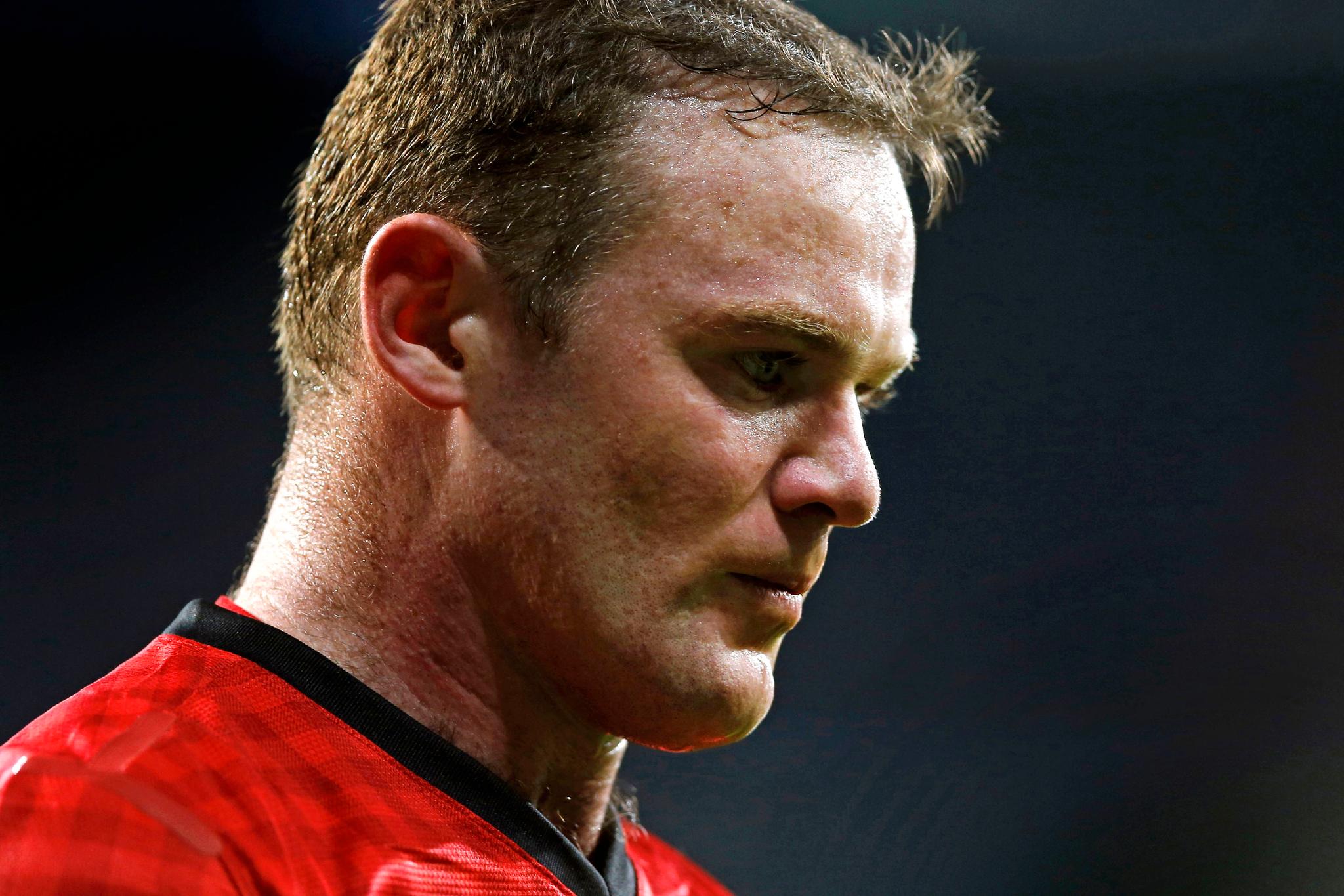 SKADET: Wayne Rooney.