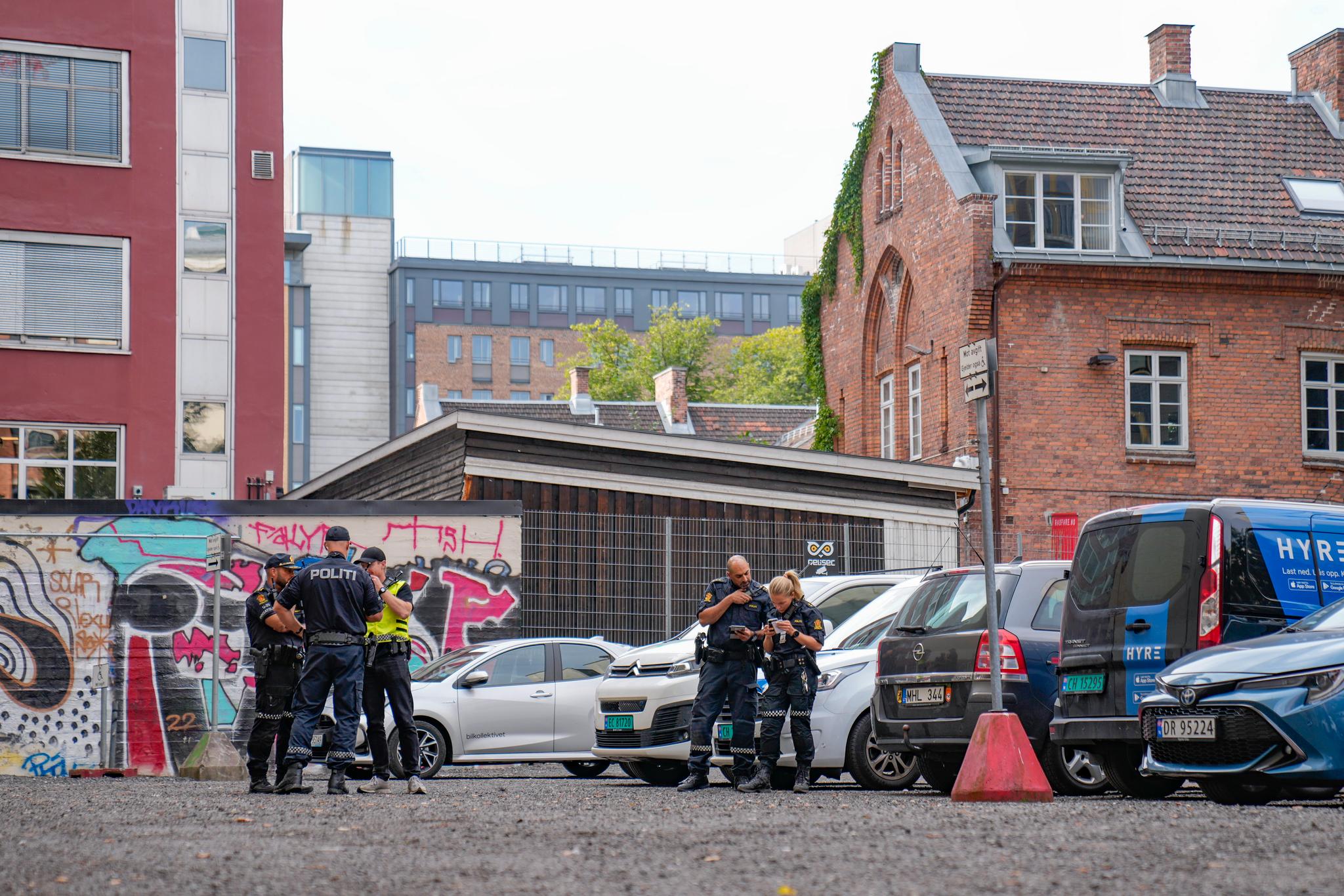 Den skadede mannen ble funnet i Christian Kroghs gate i Oslo sentrum.