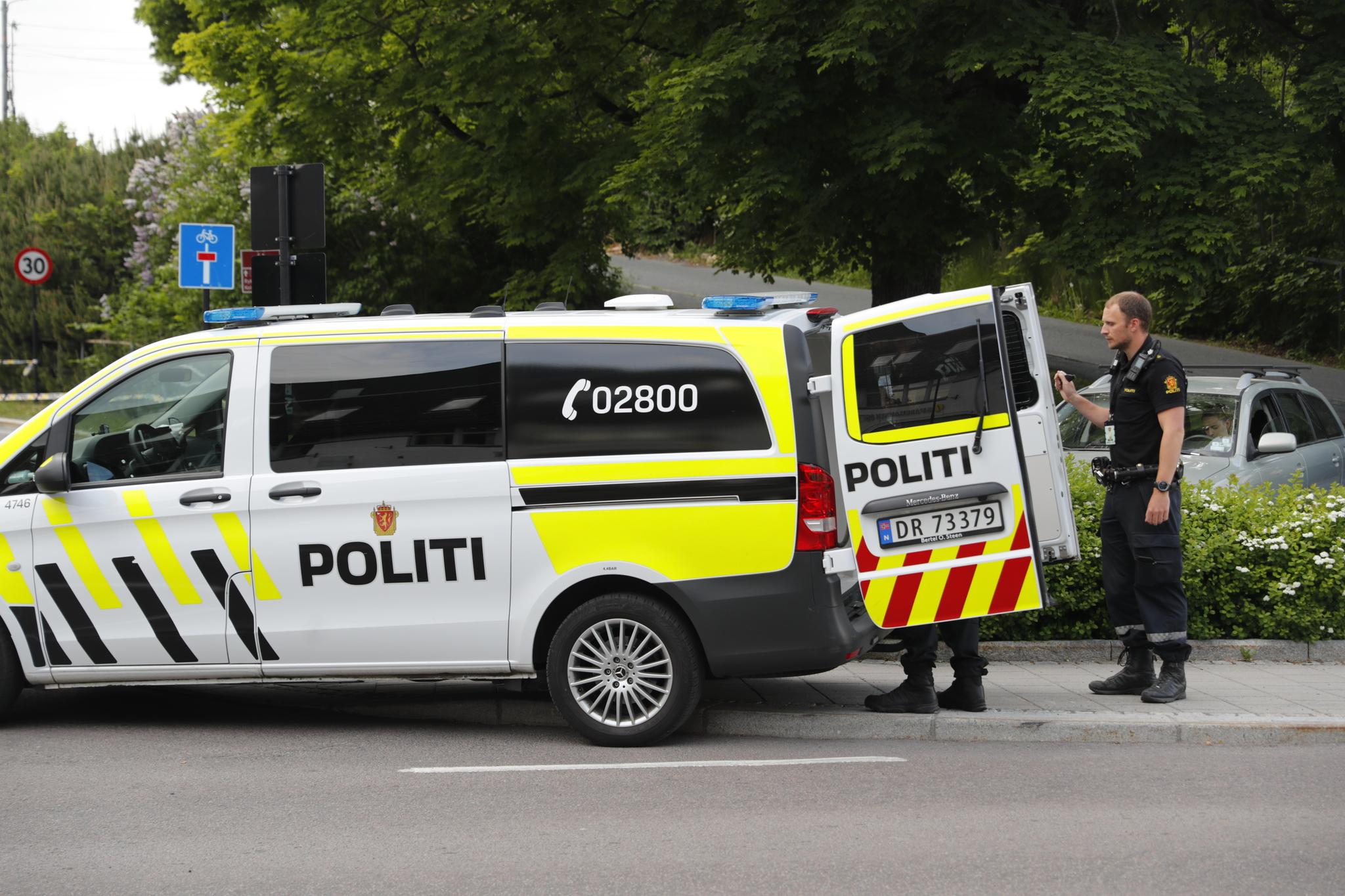 Politiet har pågrepet og siktet en mann i slutten av 30-årene etter at en eldre person ble knivstukket i Sandvika i Bærum onsdag ettermiddag 