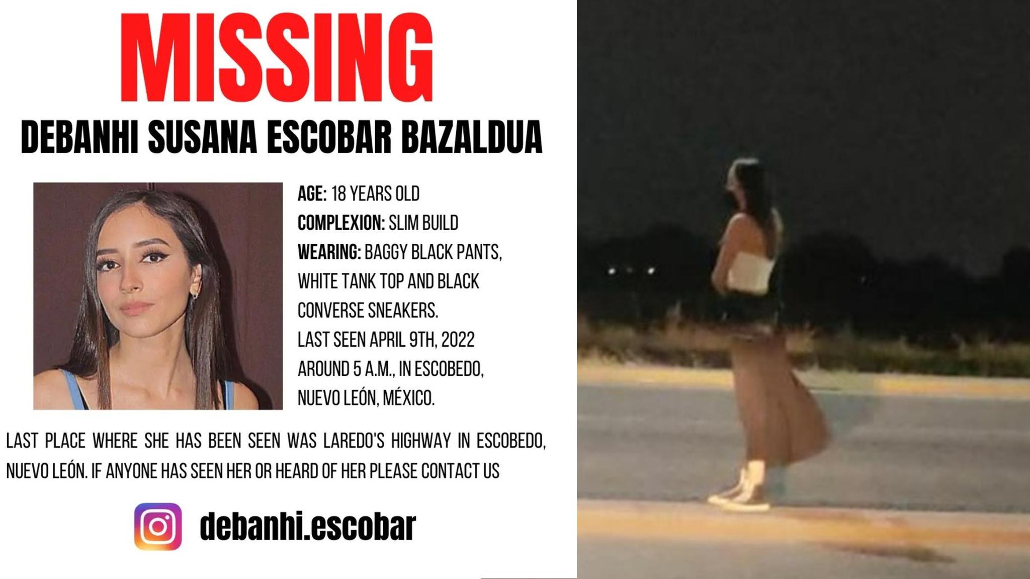 Da solo in autostrada, un tassista ha fotografato Depanhe Escobar, 18 anni.  Due settimane dopo, è stata trovata uccisa nelle vicinanze.