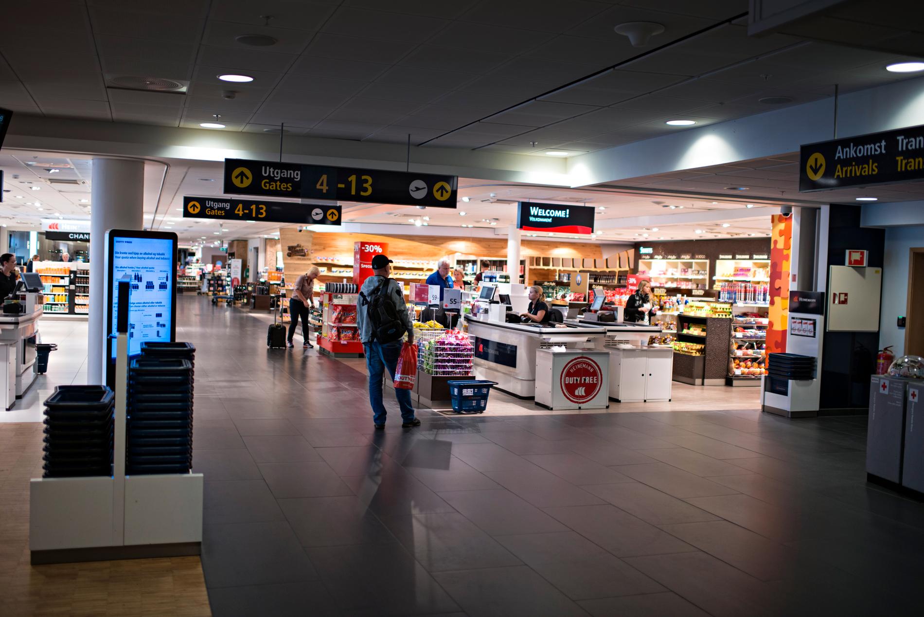 Taxfreebutikken på Stavanger lufthavn hadde 641.701 kunder i fjor. 