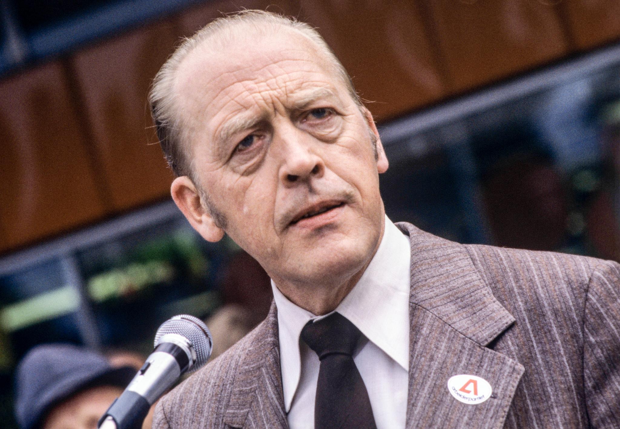 Som statsminister reiste Odvar Nordli på valgturné de siste dagene før valget i september 1979. 