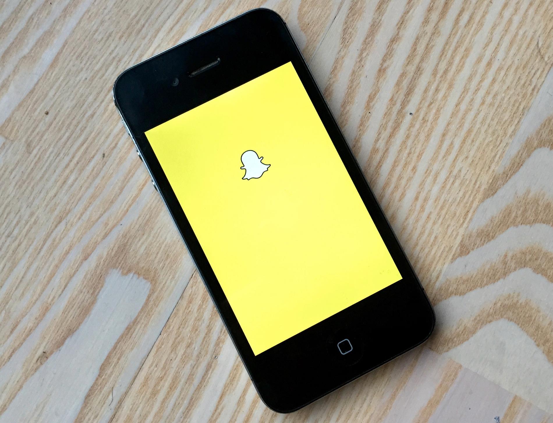 Rundt 1,6 millioner mennesker bruker Snapchat i Norge. Foto: AP/Jae C. Hong
