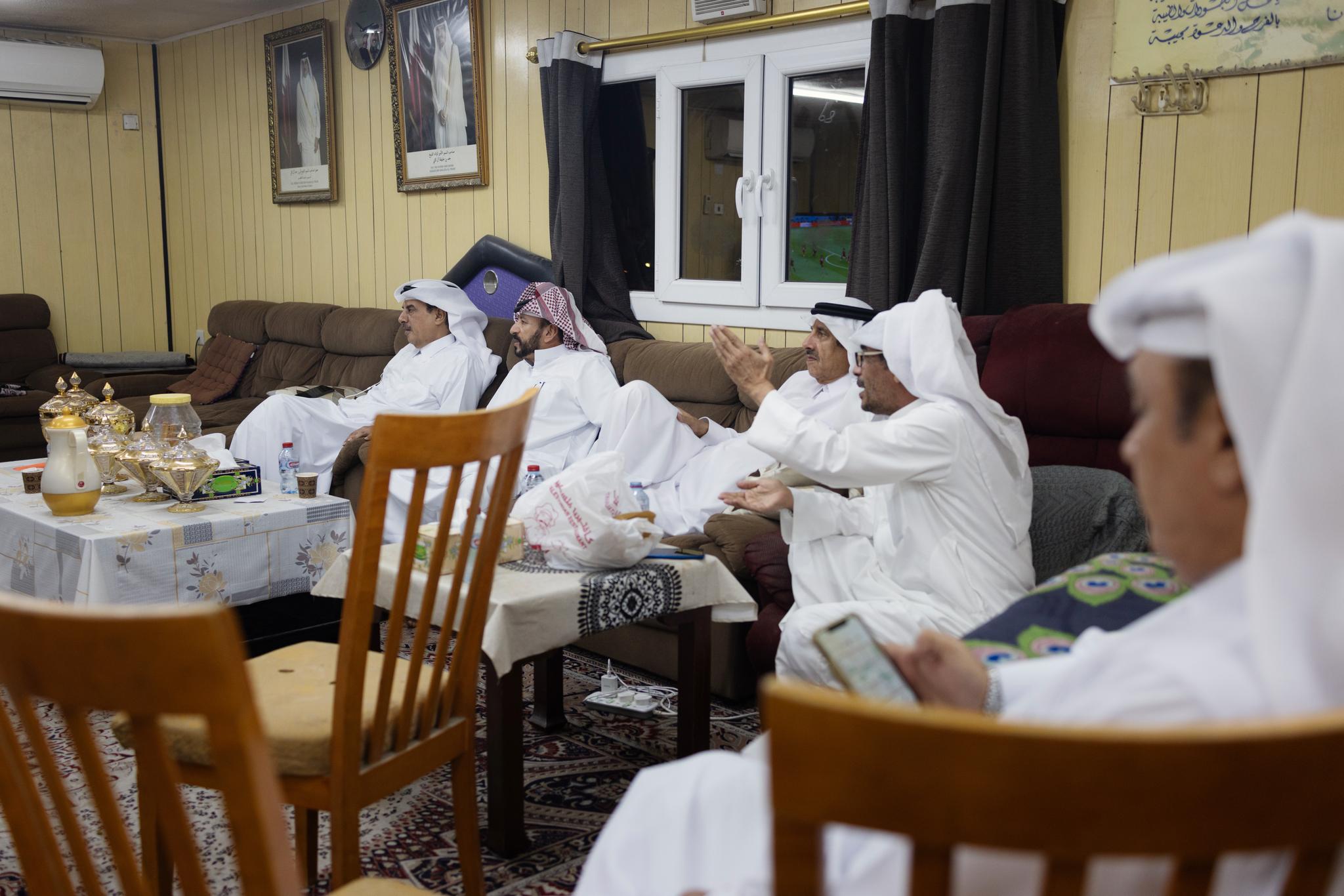Qatarese gepensioneerden vieren feest ondanks het verlies: – Een droom