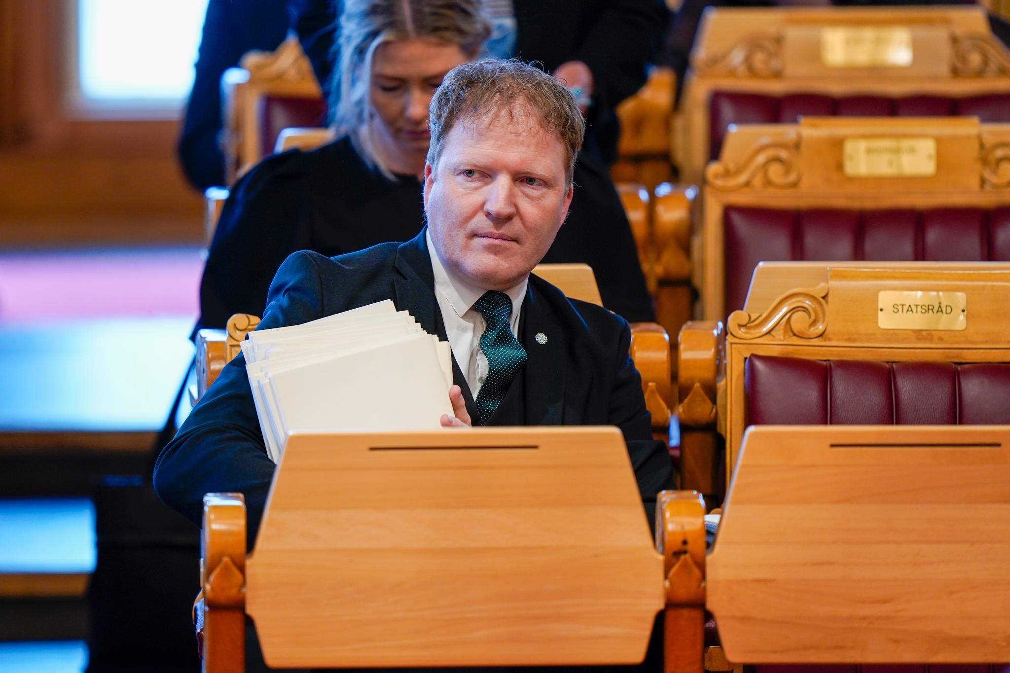 Kommunal- og distriktsministrer Sigbjørn Gjelsvik (Sp).