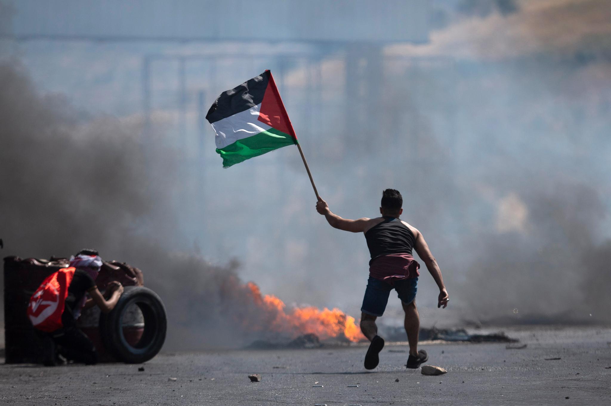 Fredag var det store protester på israelsk-okkuperte Vestbredden. 11 palestinere ble skutt og drept av israelske sikkerhetsstyrker. 
