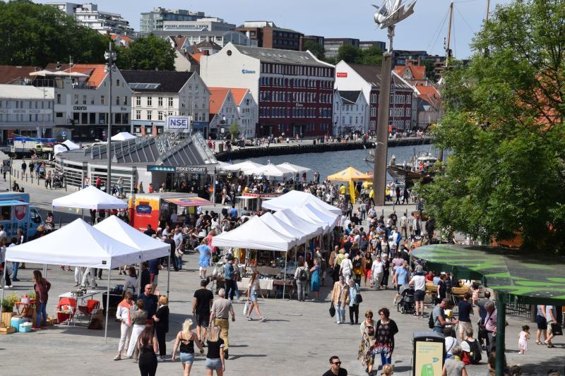 Ikke bare på Torget: Stavanger har flere suvenirbutikker enn du kanskje tror.