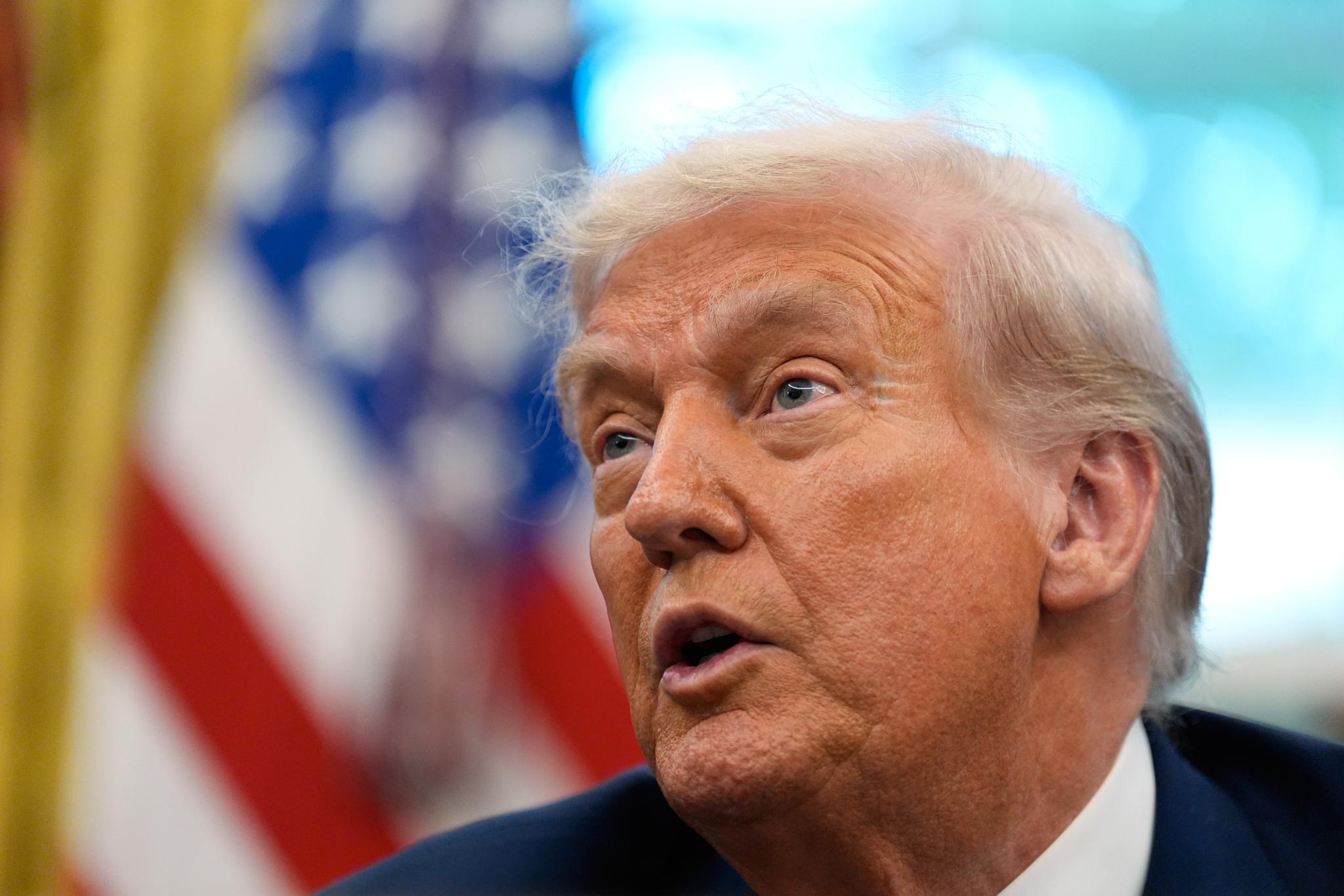 Trump sier han er nær å få til en avtale om å avslutte krigen i Gaza