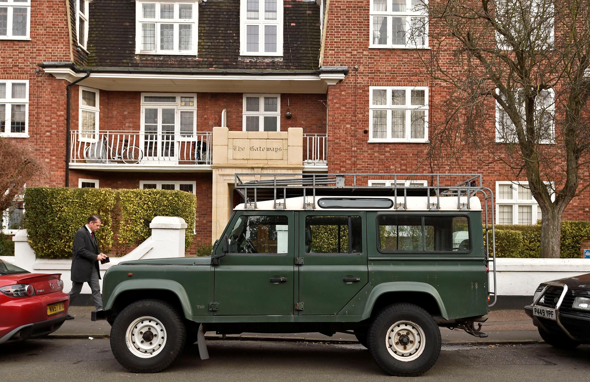 IKON: Bilen Land Rover er et kjent britisk varemerke. 