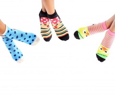 SPENNSTIG: Synes du sokkene du finner i butikken er kjedelige kan du slå deg løs på eBay!
