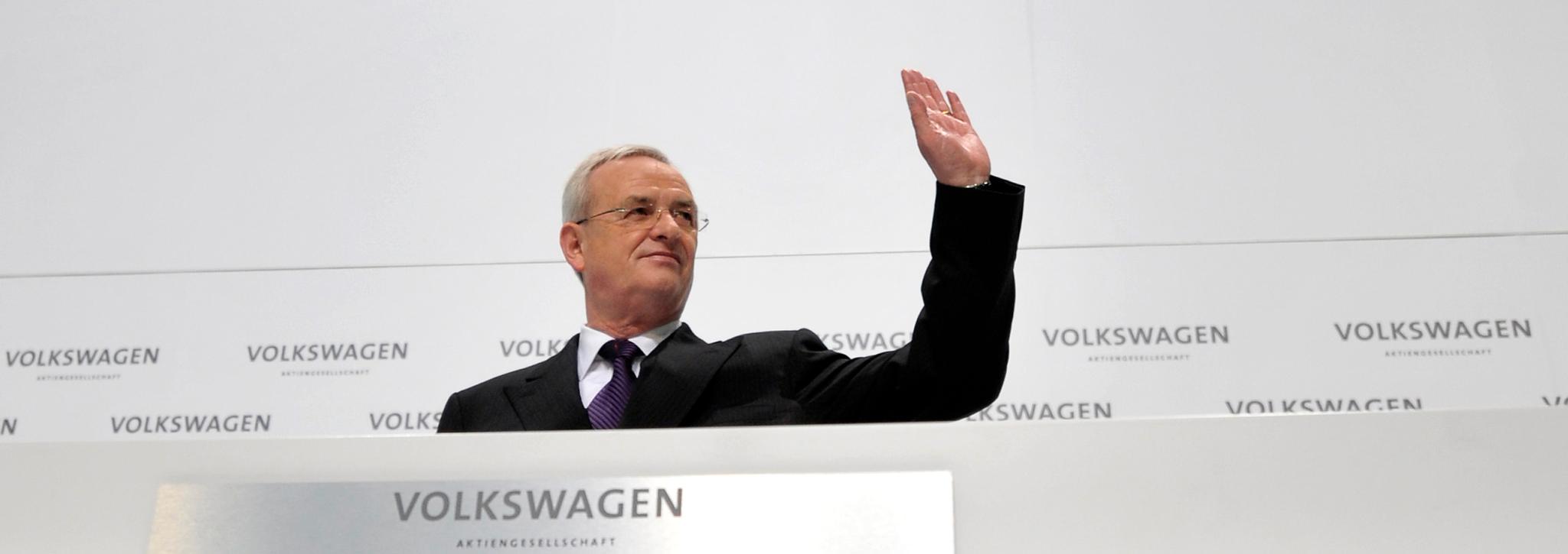 FREDAG FÅR HAN VITE: Volkswagen-sjef Martin Winterkorn får vite fredag hvorvidt han får forlanget kontrakten eller ikke. 