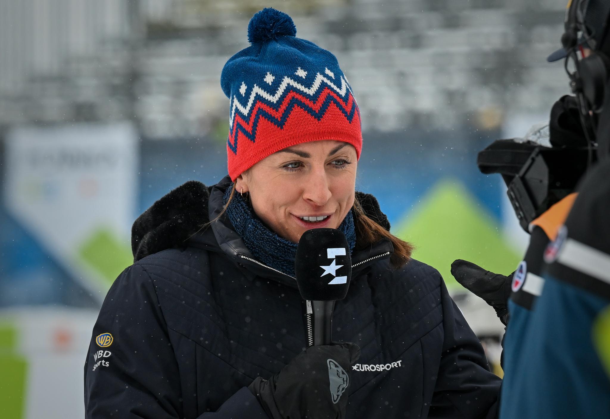 EKSPERT: Justyna Kowalczyk-Tekieli jobbet for Eurosport under ski-VM i slovenske Planica tidligere i vinter.