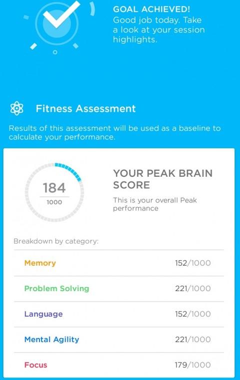 Med appen Peak kan du teste hjernen din og utvikle områder du er svak på. Spill mot venner og se hvem som er smartest!
