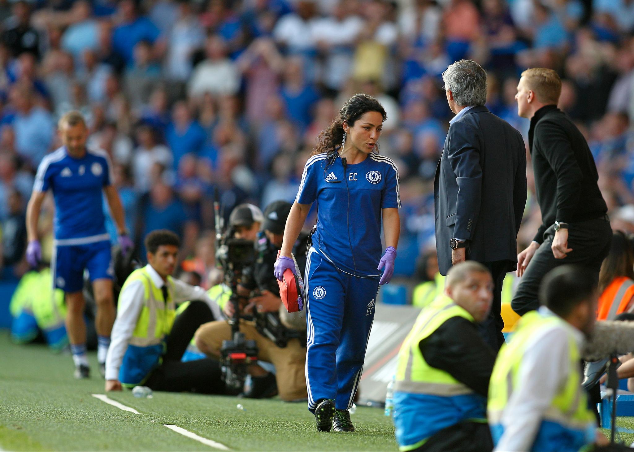 José Mourinho refset Chelsea-legen Eva Carneiro etter et tap. Det ble en stor skandale.