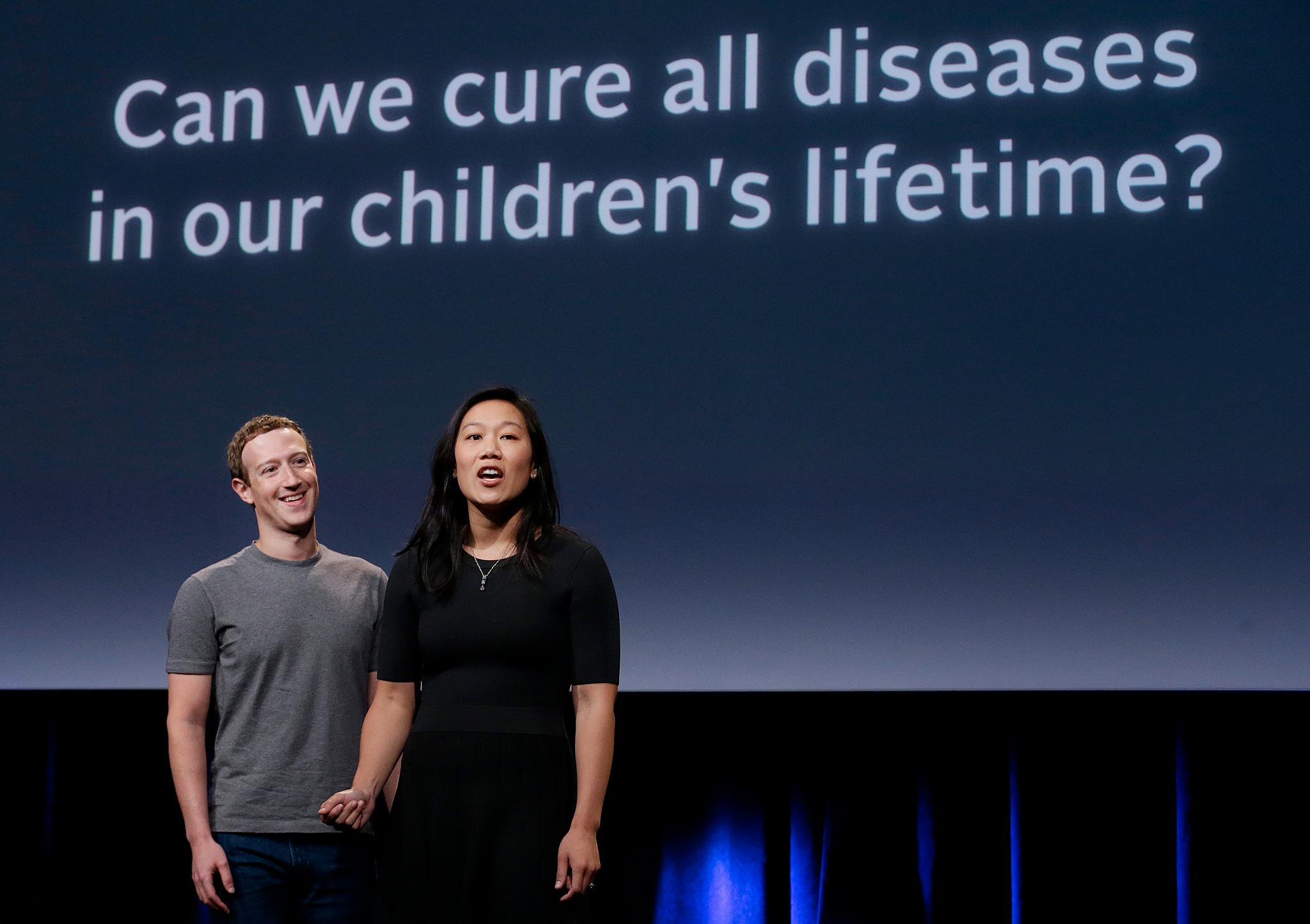 Ekteparet Chan Zuckerberg har opprettet en veldedig stiftelse som skal gi store pengebeløp til vitenskaplig forskning.