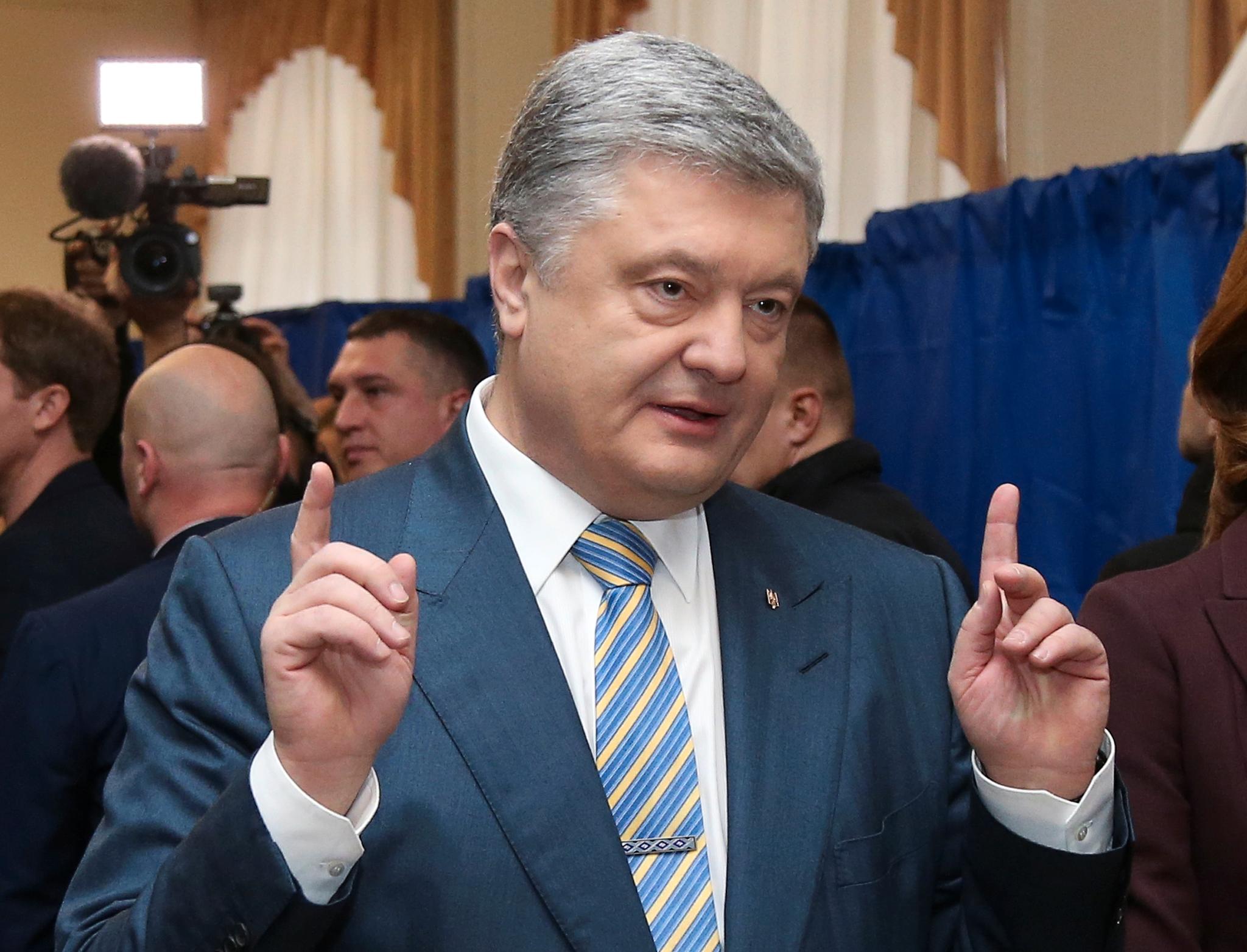 Ukrainas nåværende president Petro Porosjenko