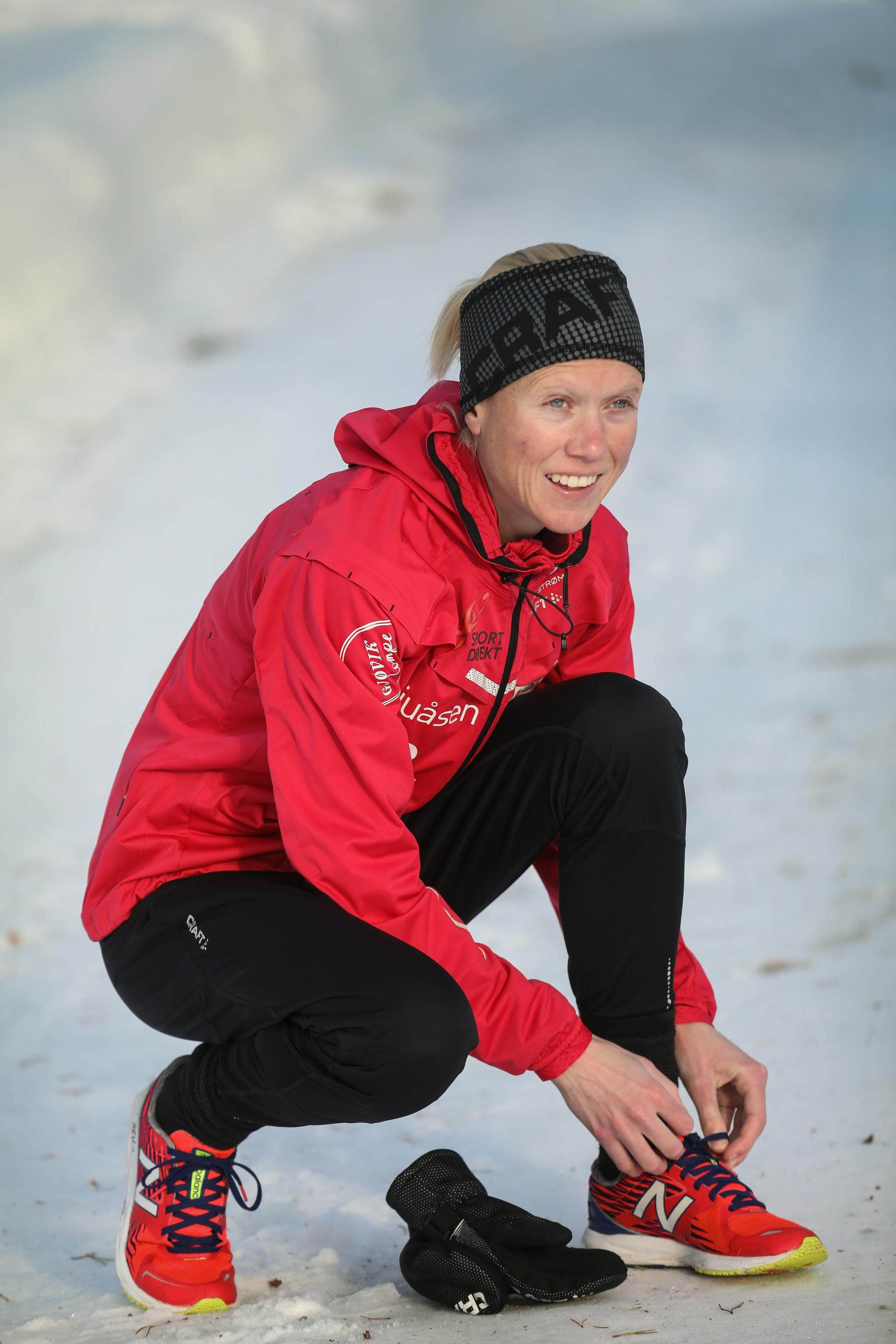 Marthe Katrine Myhre løper hele året. Idretten betyr mye, men i mange år slet hun med spiseforstyrrelse. 