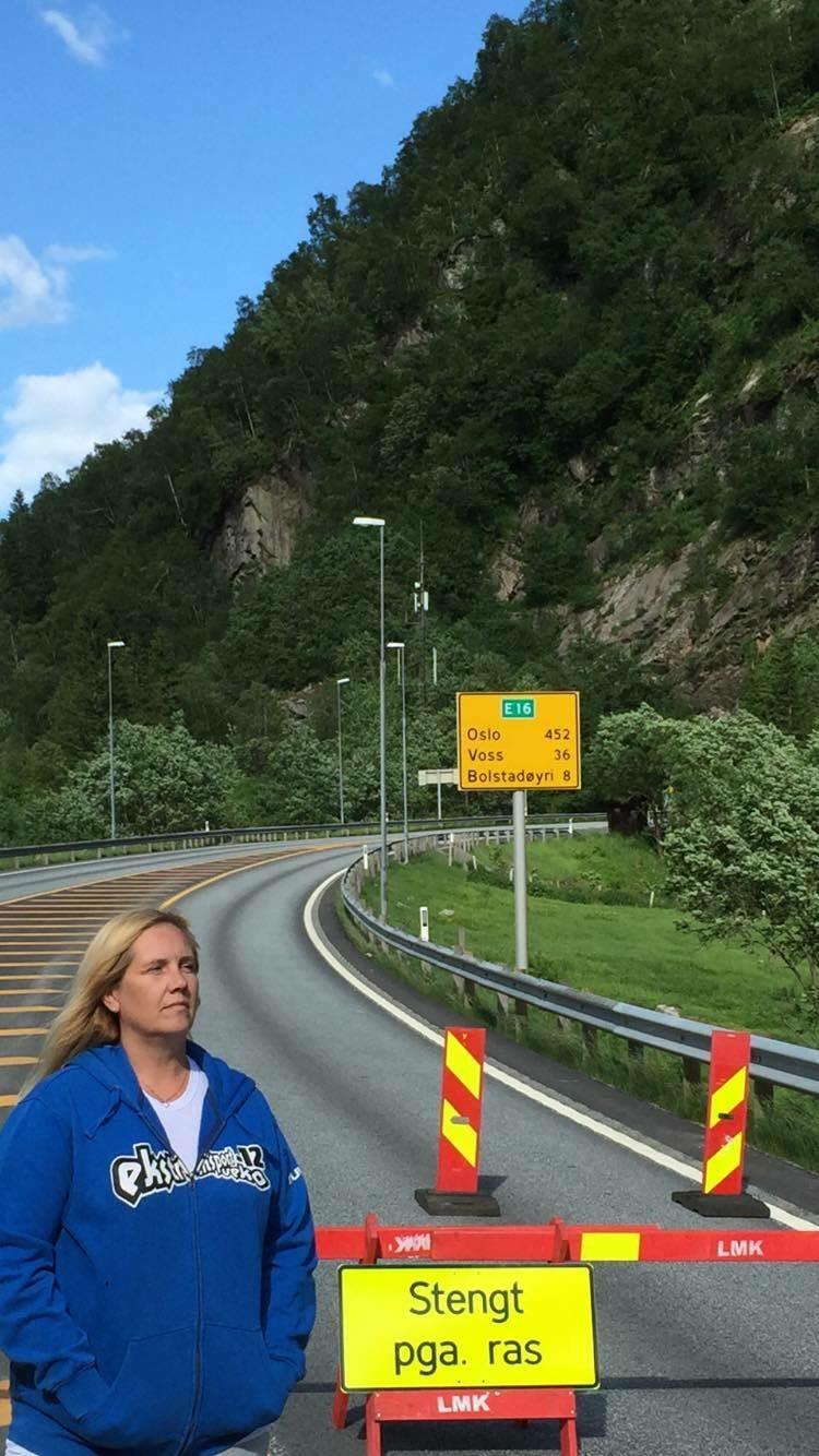 ER REDD: Vi kan ikke vente i ti år før veien mellom Bergen og Voss er sikker, mener Laila Himle. 
