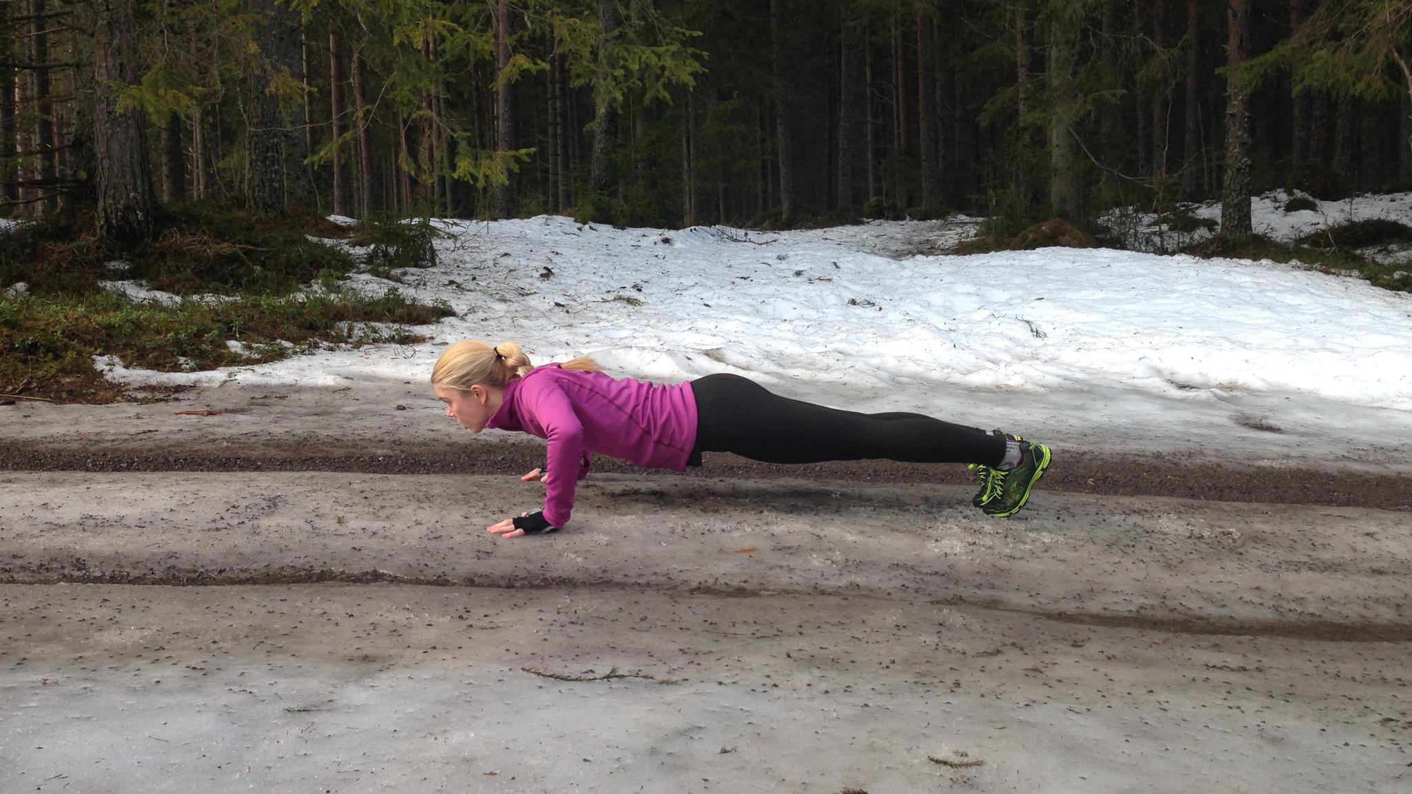 Hilde Valbjørn Hagelin (34) er blitt mye sterkere etter at hun begynte å trene for fire år siden.