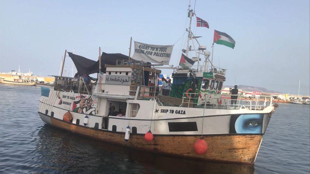 Fiskebåten «Kårstein» skulle overleveres fiskere på Gaza dersom den brøt gjennom blokaden til Israel.