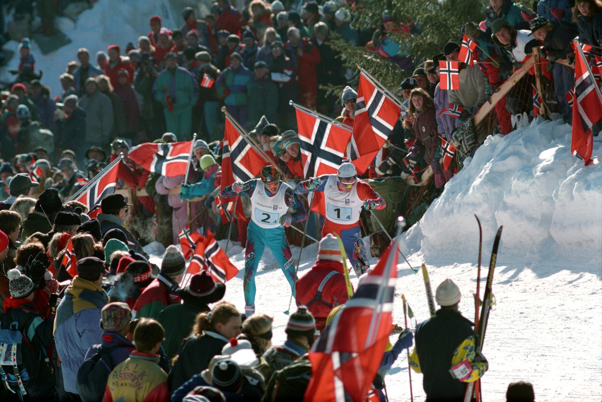 KJØLIG: Det var kaldt på Lillehammer i 1994. Det er også entusiasmen for en ny norsk OL-søknad med det aller første.