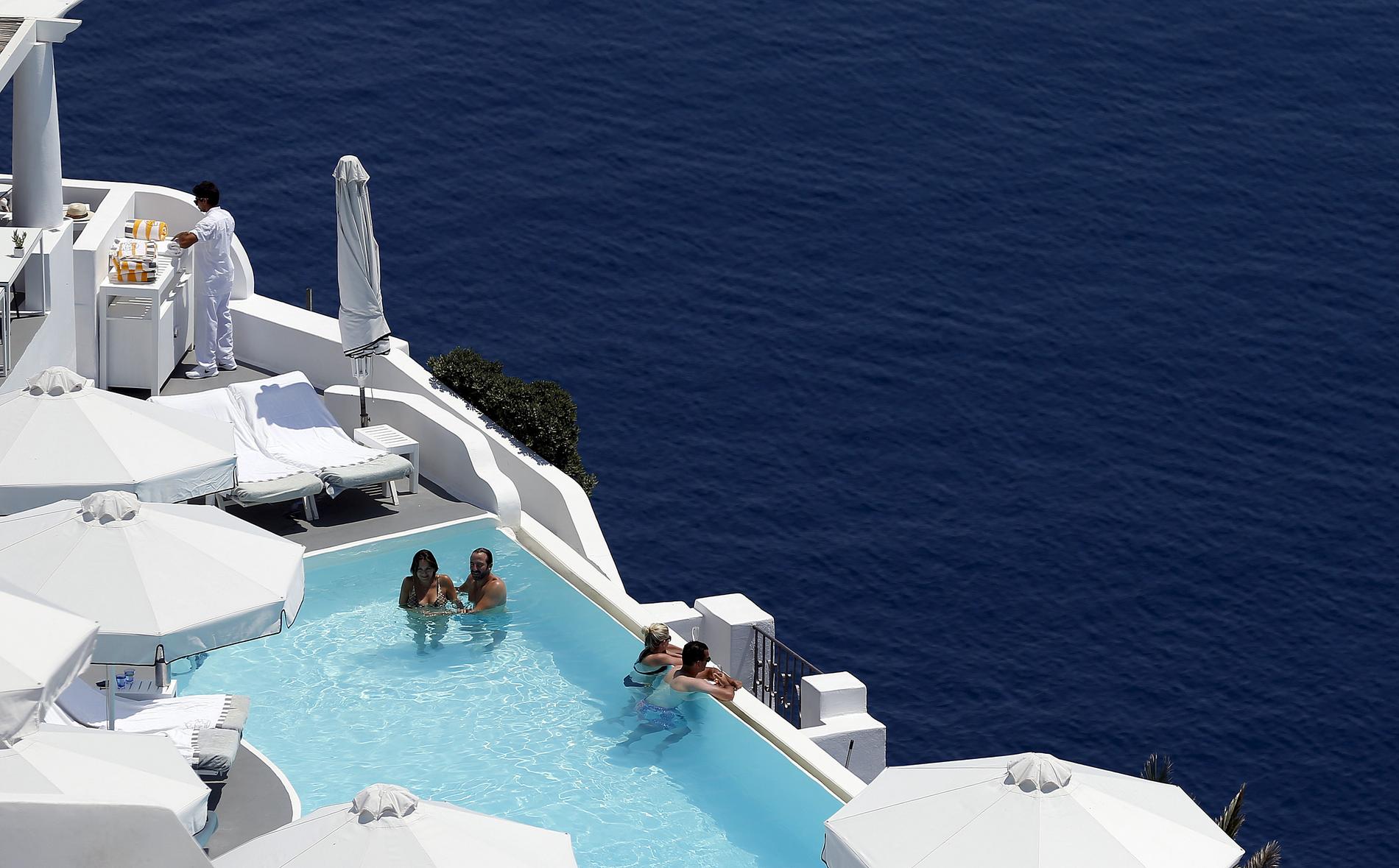 Flotte hoteller i Hellas, for den som får tak i ledige rom. Foran denne sommeren er etterspørselen høyere enn før.
